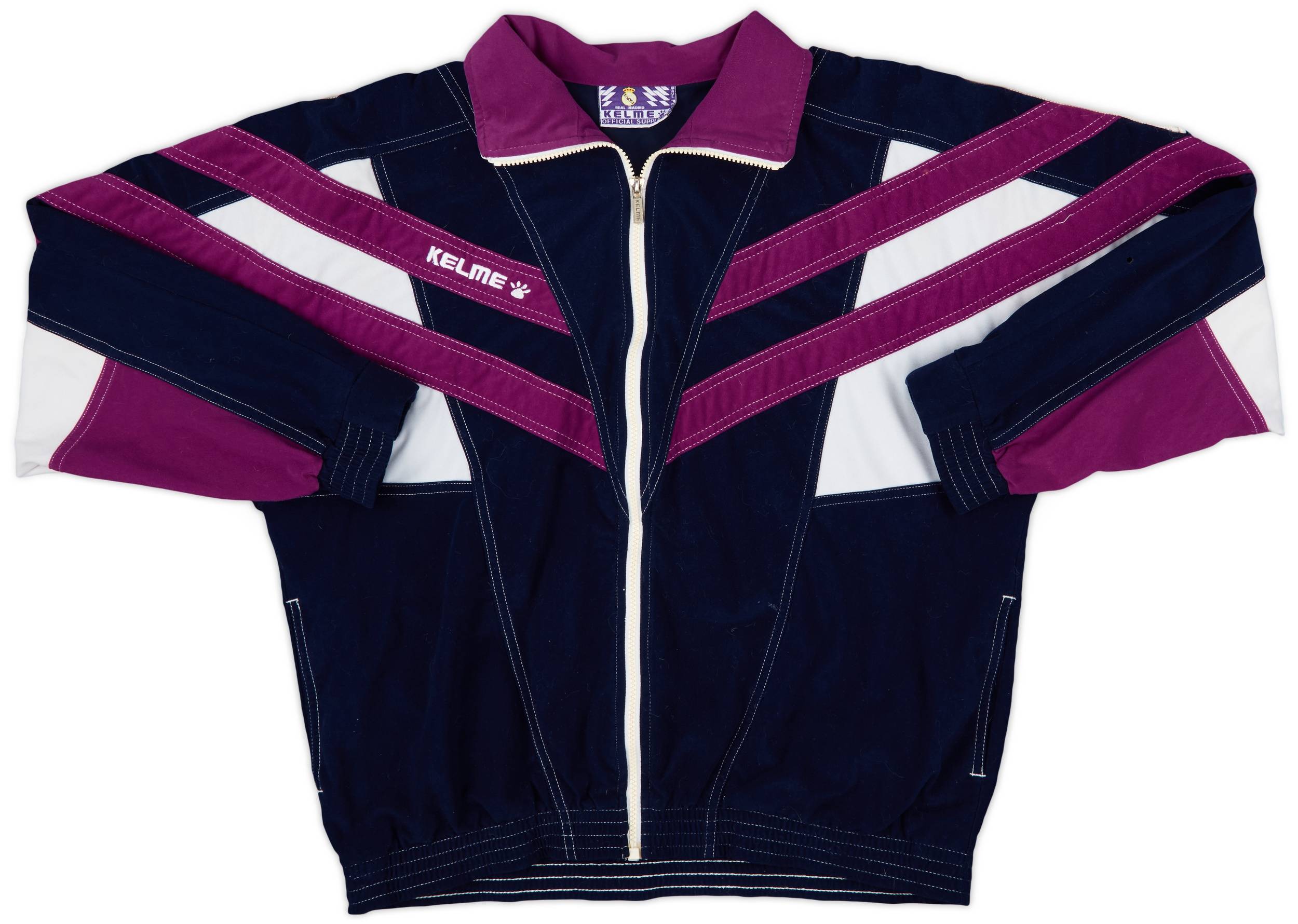 1997/98 REAL MADRID レアル・マドリード KELME ケルメ 1997-98 Real Madrid Kelme Track Jacket - 7/10 - (M)