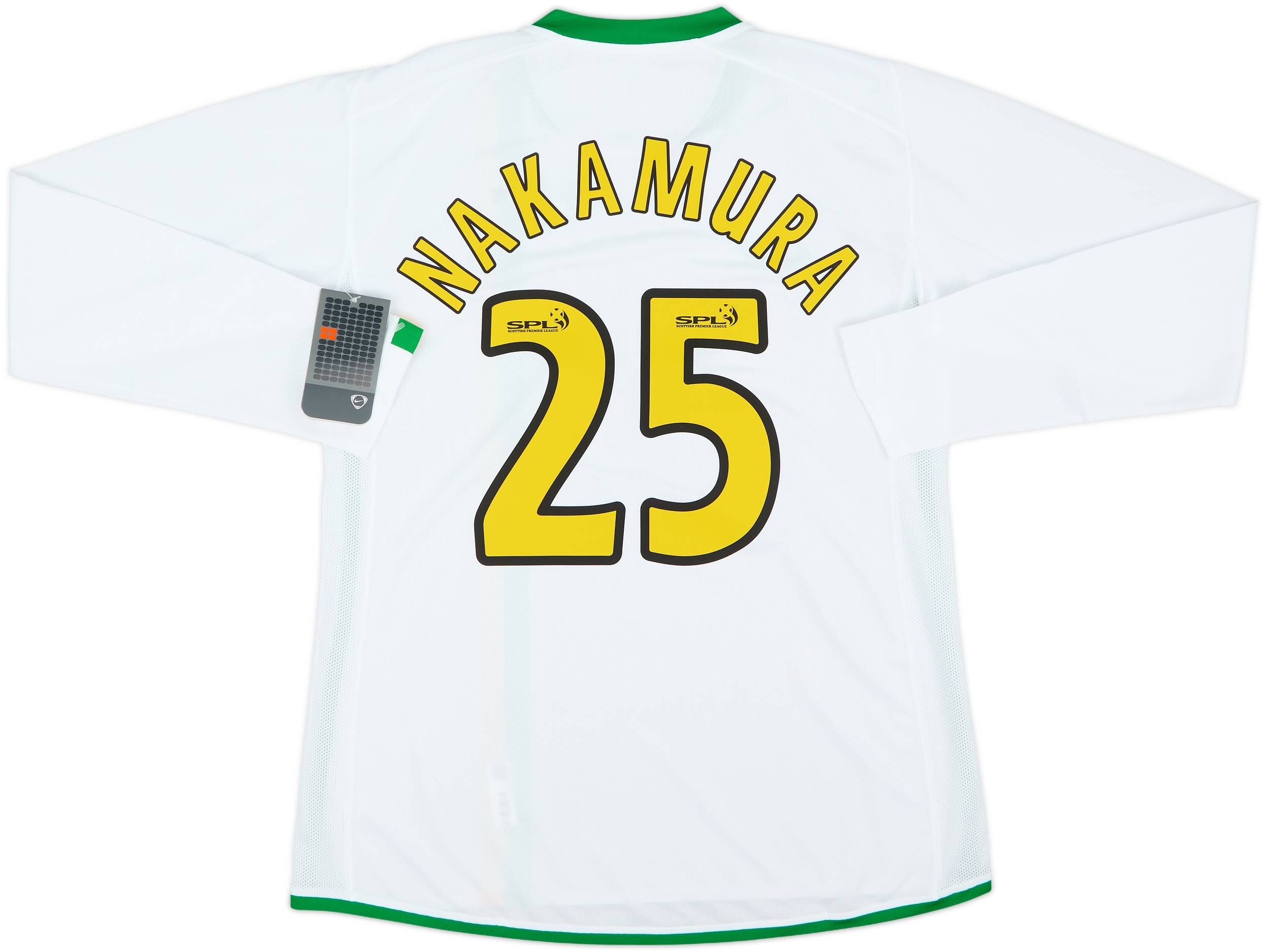 Celtic FC ナカムラ選手 ユニ　長袖Mサイズ ☆。「Celtic ユニフォーム NAKAMURA 25…中村俊輔」
