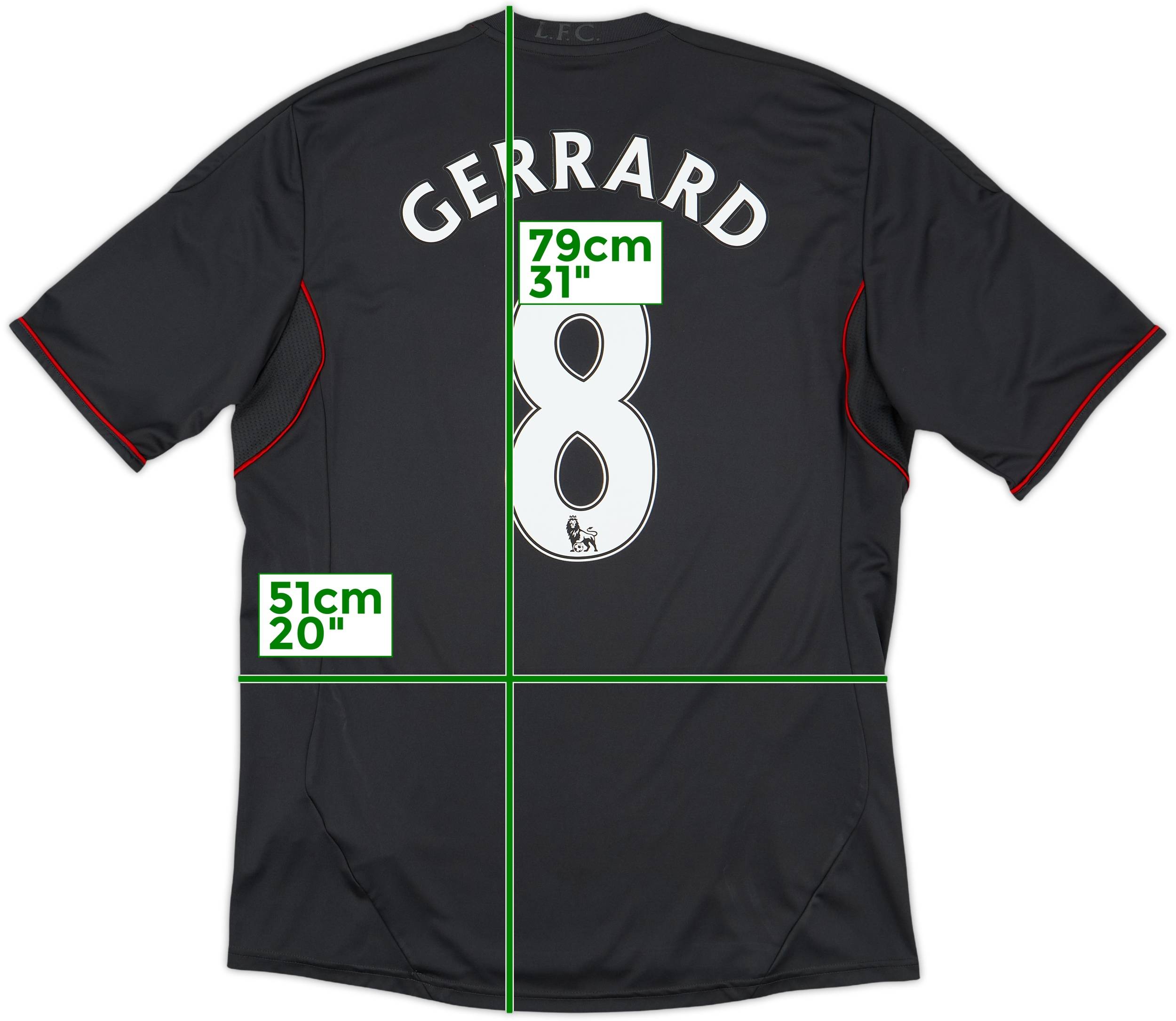 バ*ク様 リバプール GERRARD 8番 シャツ バ*ク様 リバプール GERRARD 8