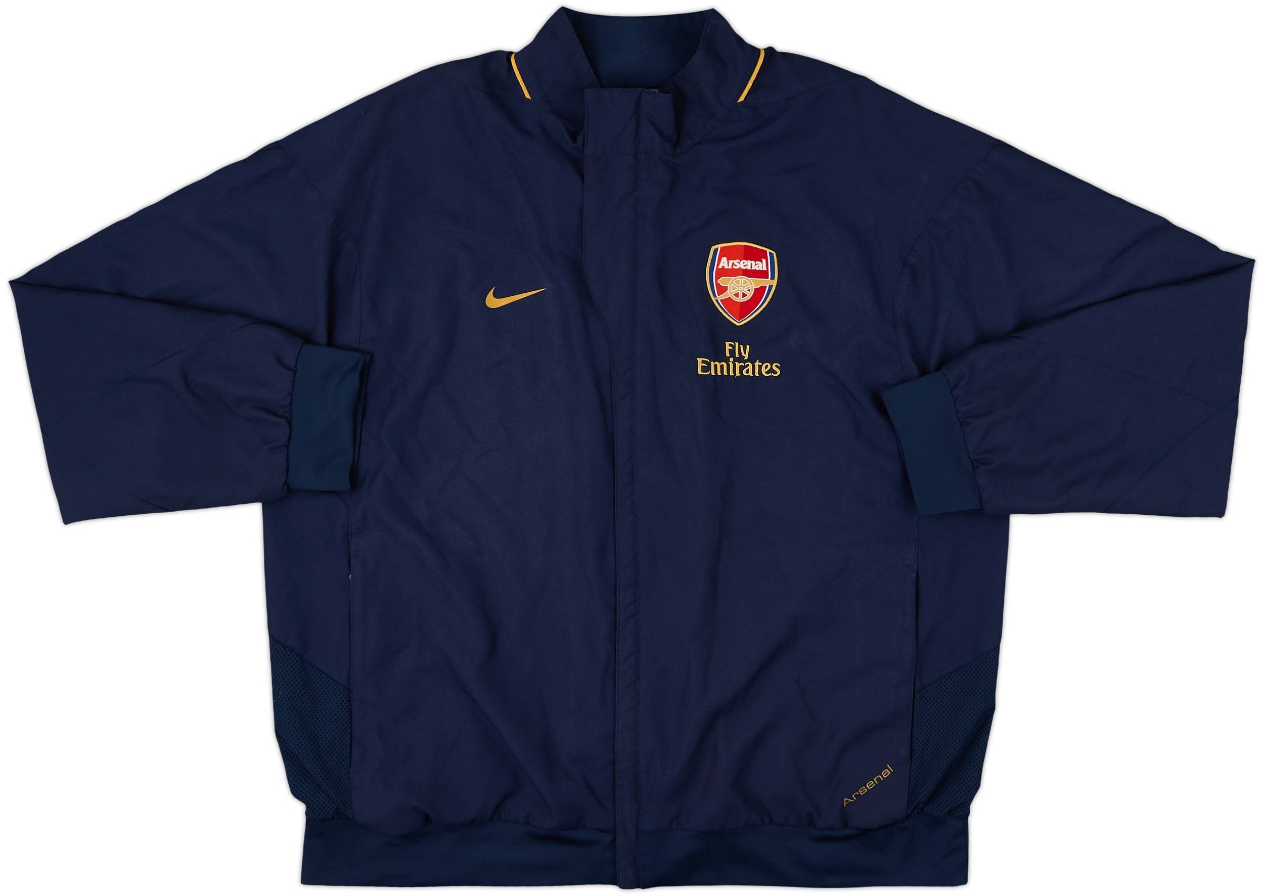 2007-08 Arsenal Nike Track Jacket - 9/10 - (XXL)
