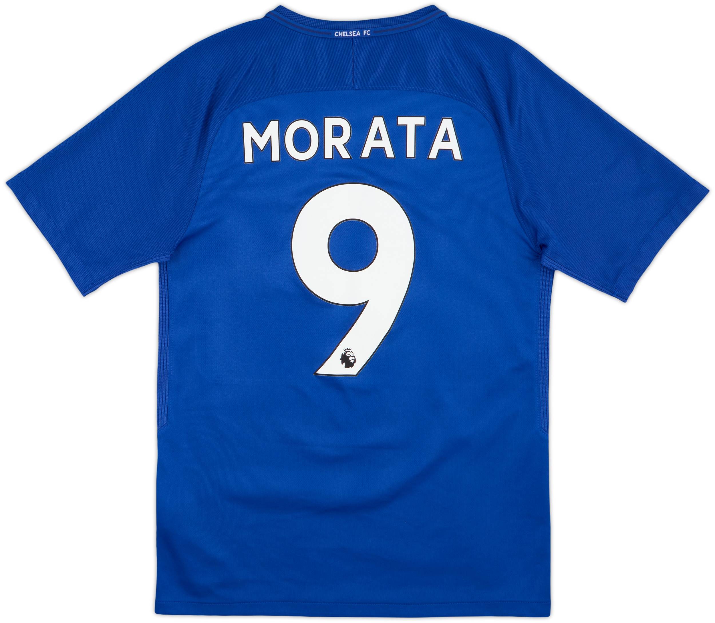 2017-18 Chelsea Home Shirt Morata #9 - 9/10 - (S)