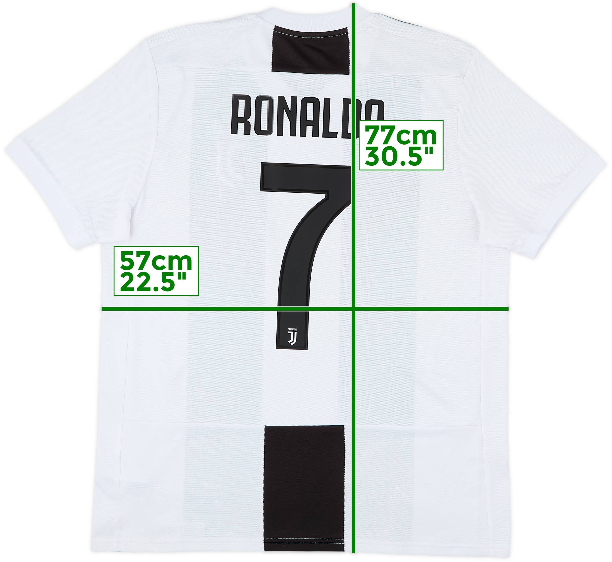 2018-19 Juventus Home Shirt Ronaldo #7 - 7/10 - (L)