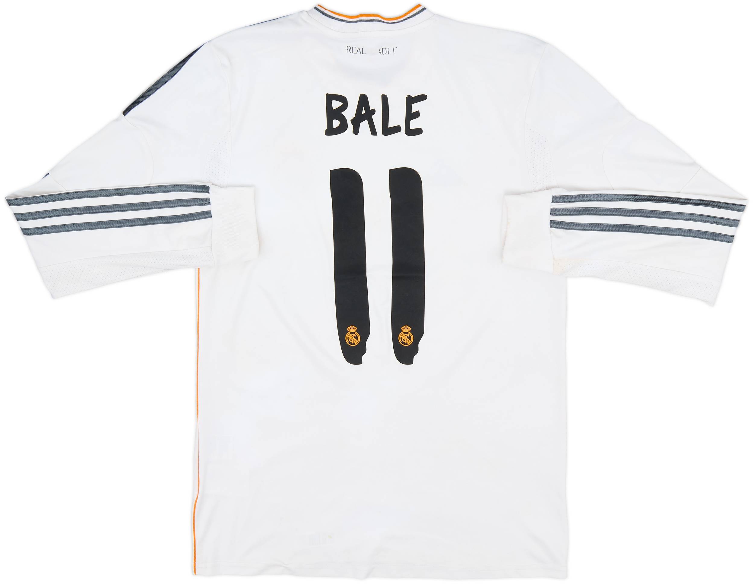 2013-14 Real Madrid Home L/S Shirt Bale #11 - 5/10 - (S)