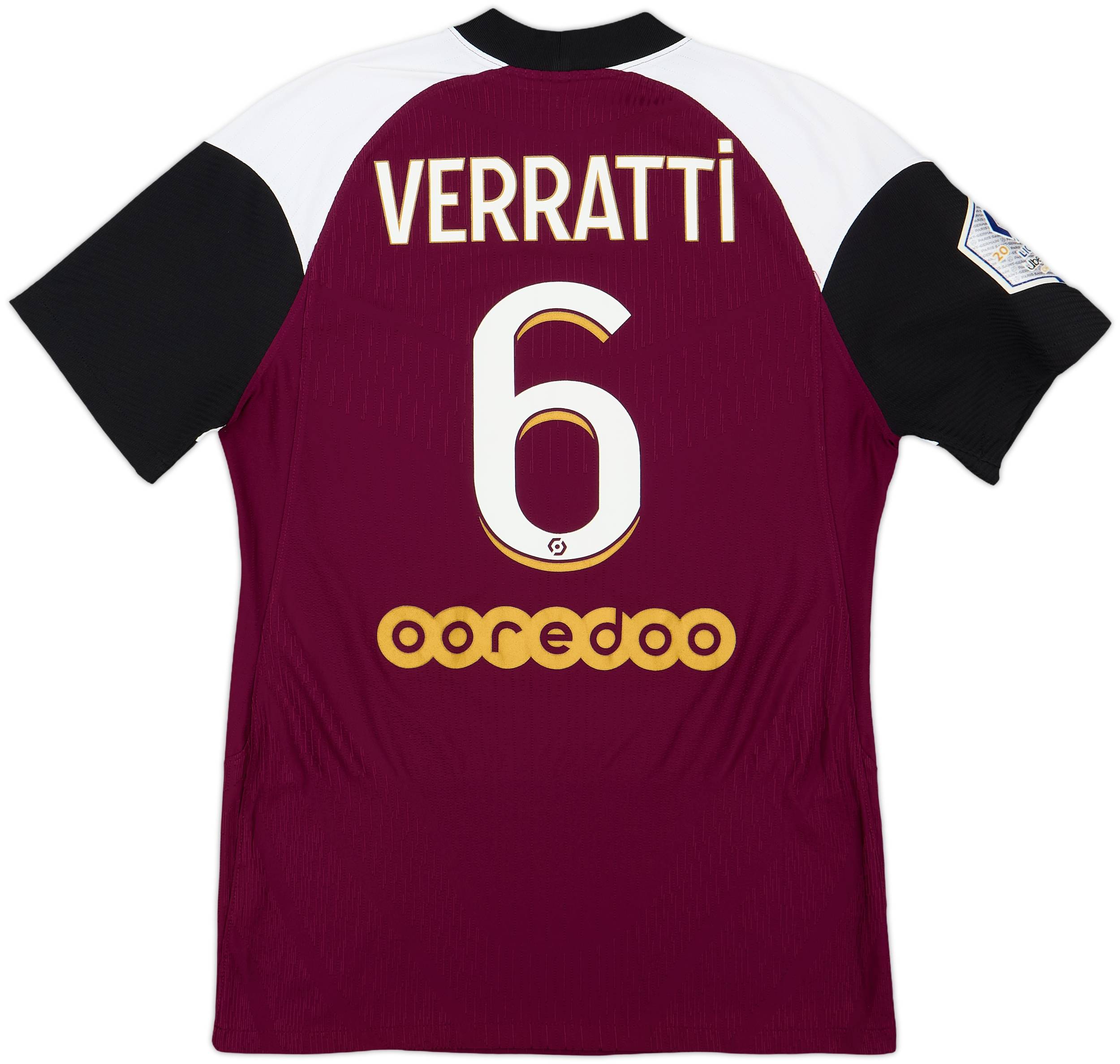 2020-21 Paris Saint-Germain Authentic Third Shirt Verratti