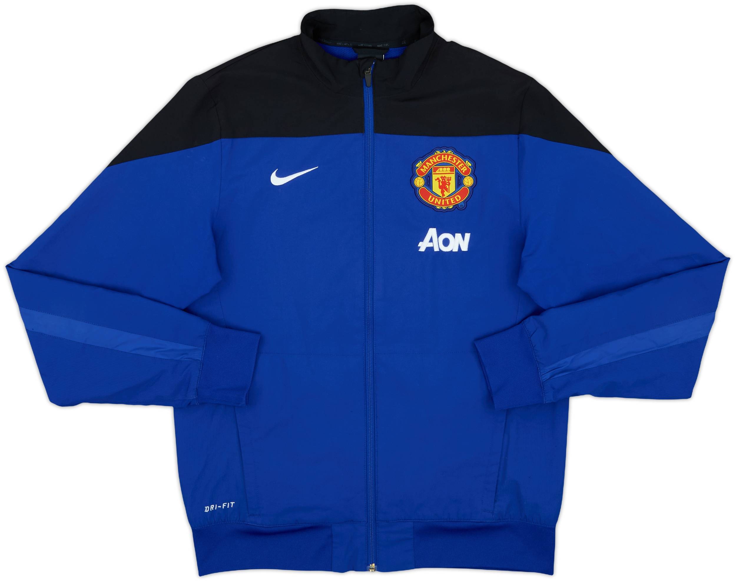 2013-14 Manchester United Nike Track Jacket - 8/10 - (S)