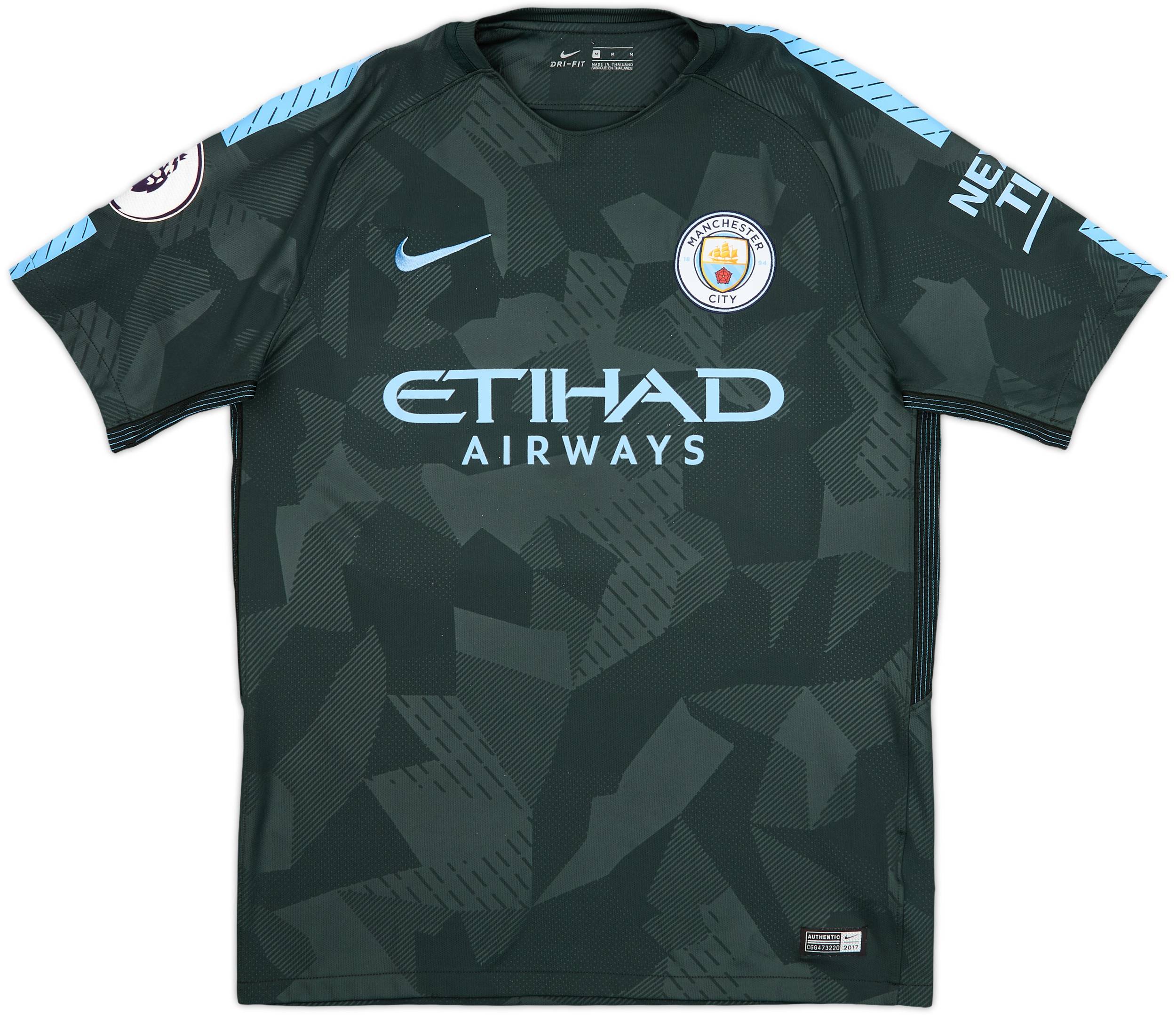 2017-18 Manchester City Third Shirt G.Jesus #33 - 8/10 - (M)