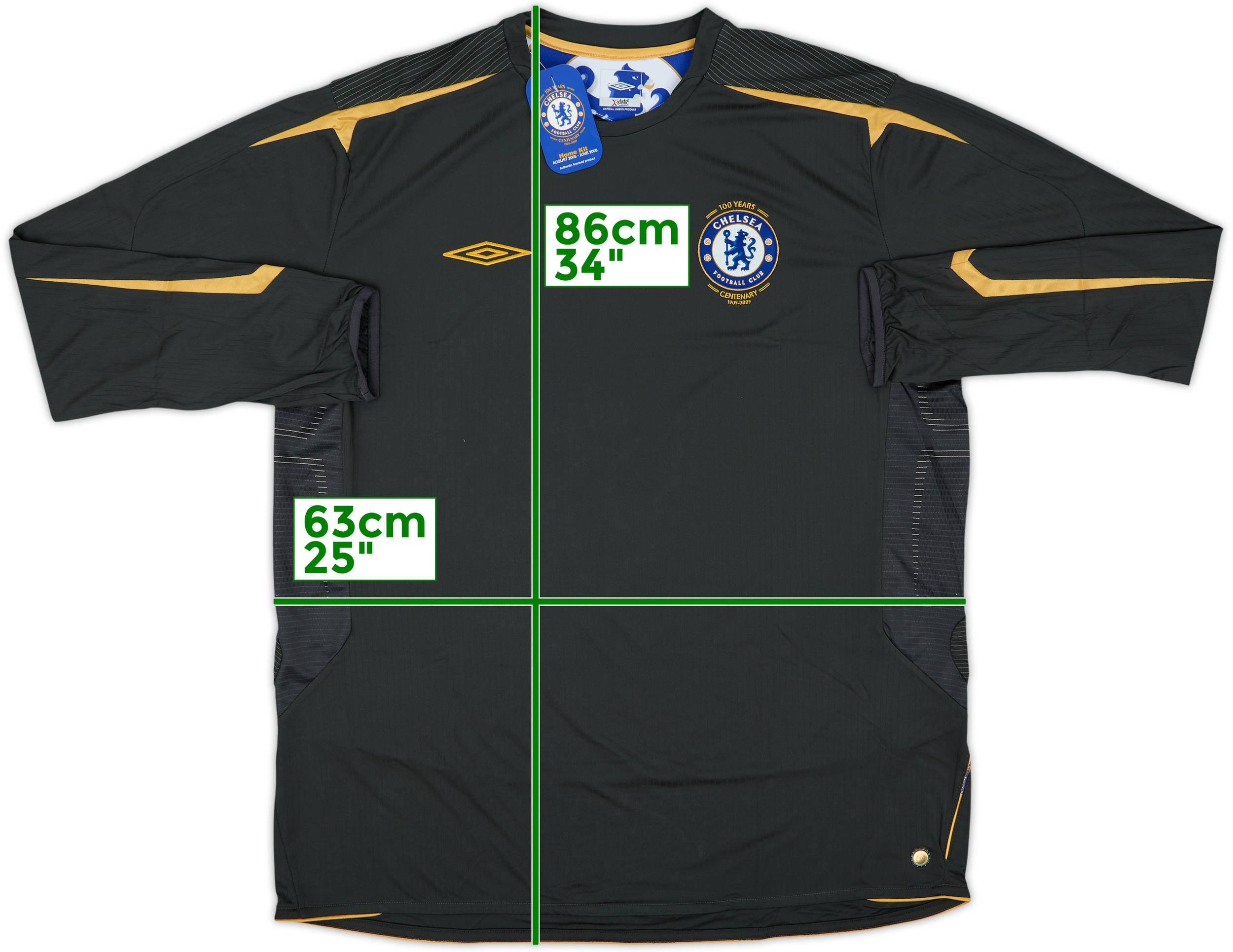 2005-06 Chelsea GK Shirt (XXL)