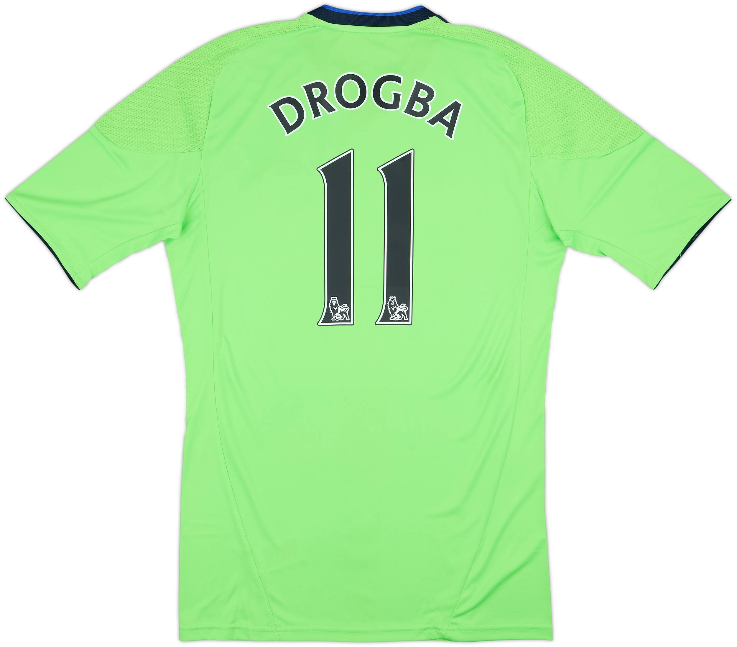 2010-11 Chelsea Player Issue TechFit Third Shirt Drogba #11 (XL)