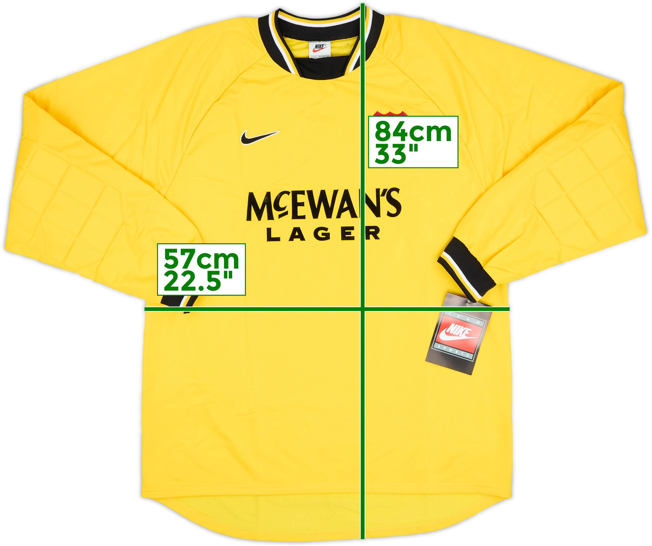 1997-99 Rangers Player Issue GK Shirt (L)