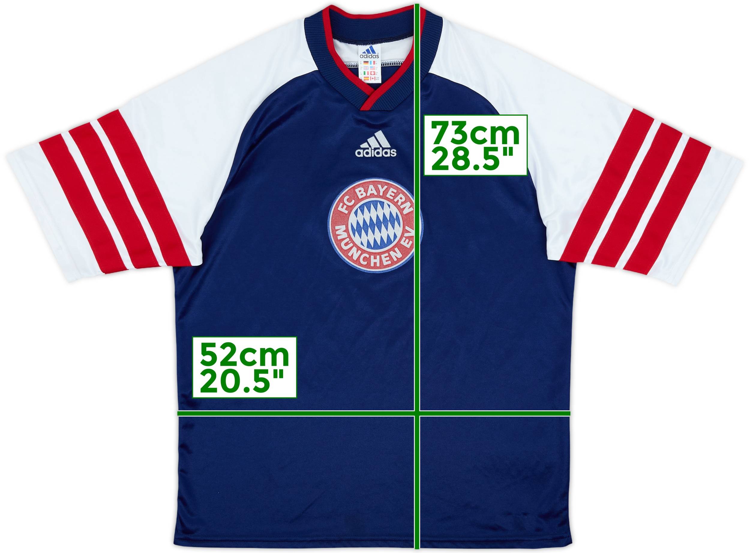 1998-99 Bayern Munich adidas Training Shirt - 8/10 - (M)