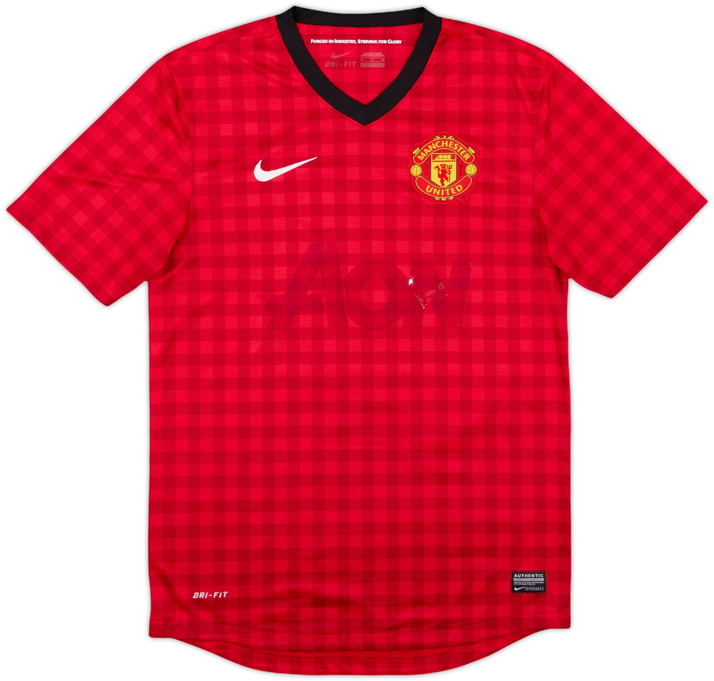 2012-13 Manchester United Home Shirt - 4/10 - (S)