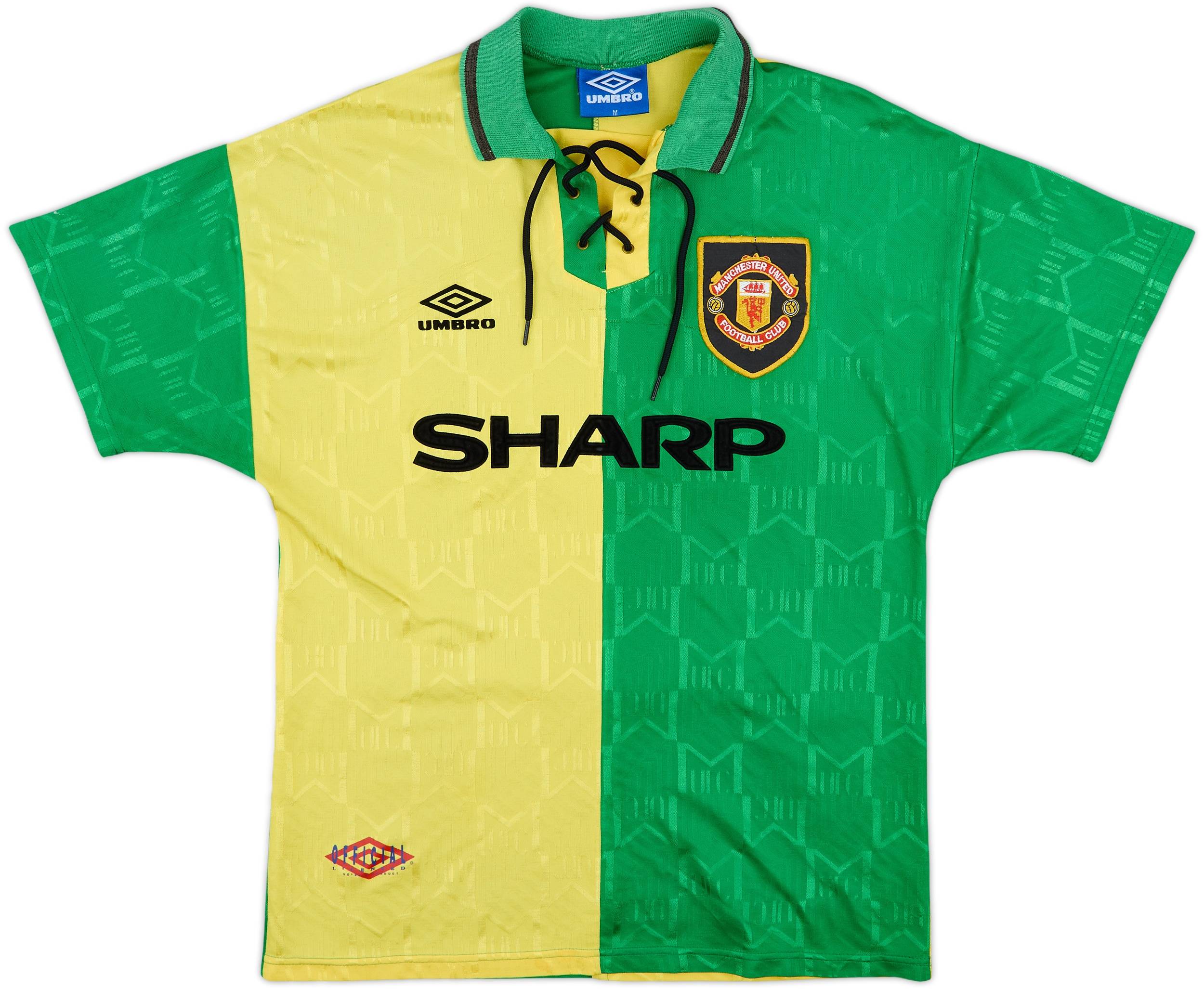 1992-94 Manchester United Third Shirt Cantona #7 - 7/10 - (M)