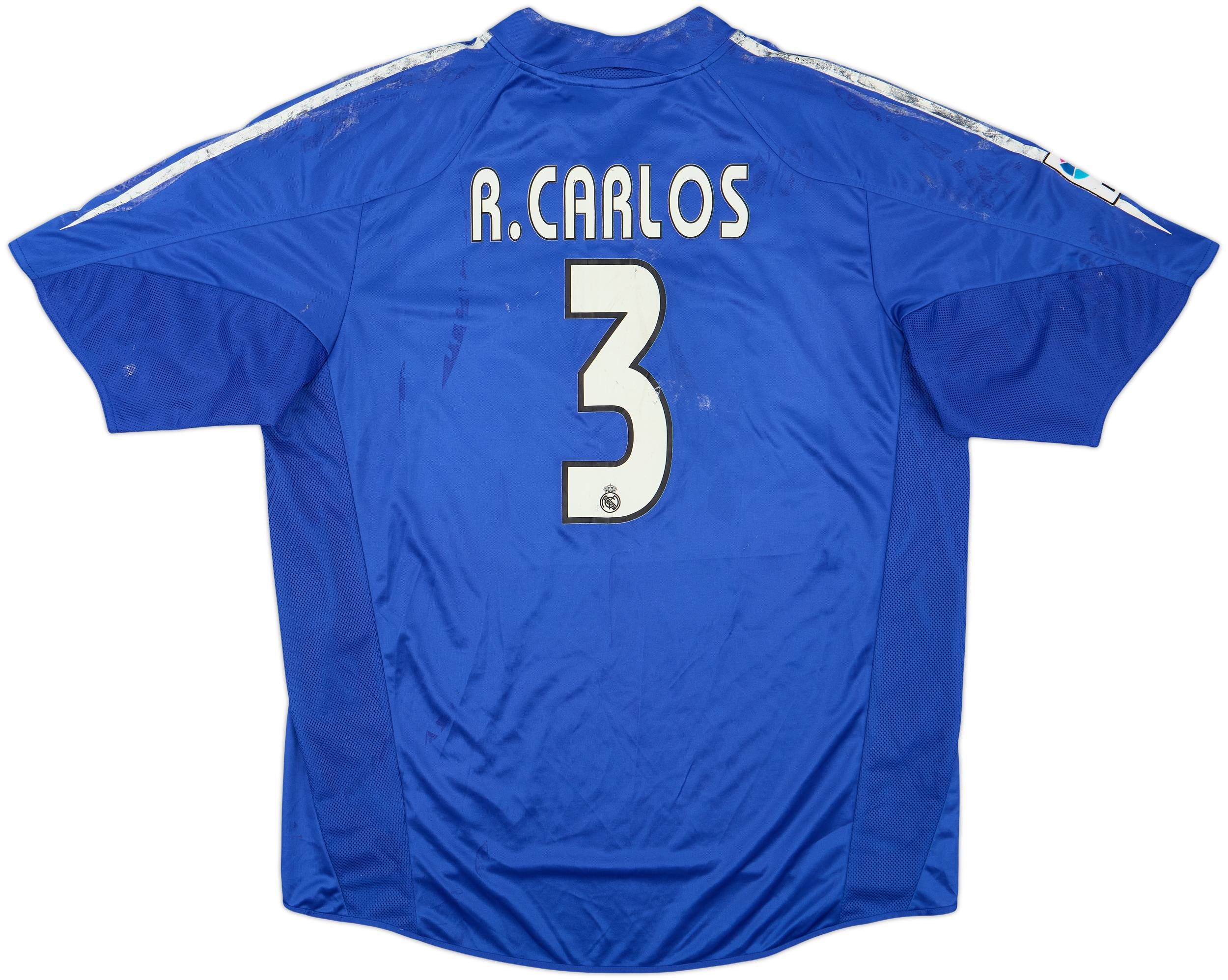 2004-05 Real Madrid Third Shirt R.Carlos #3 - 4/10 - (XL)