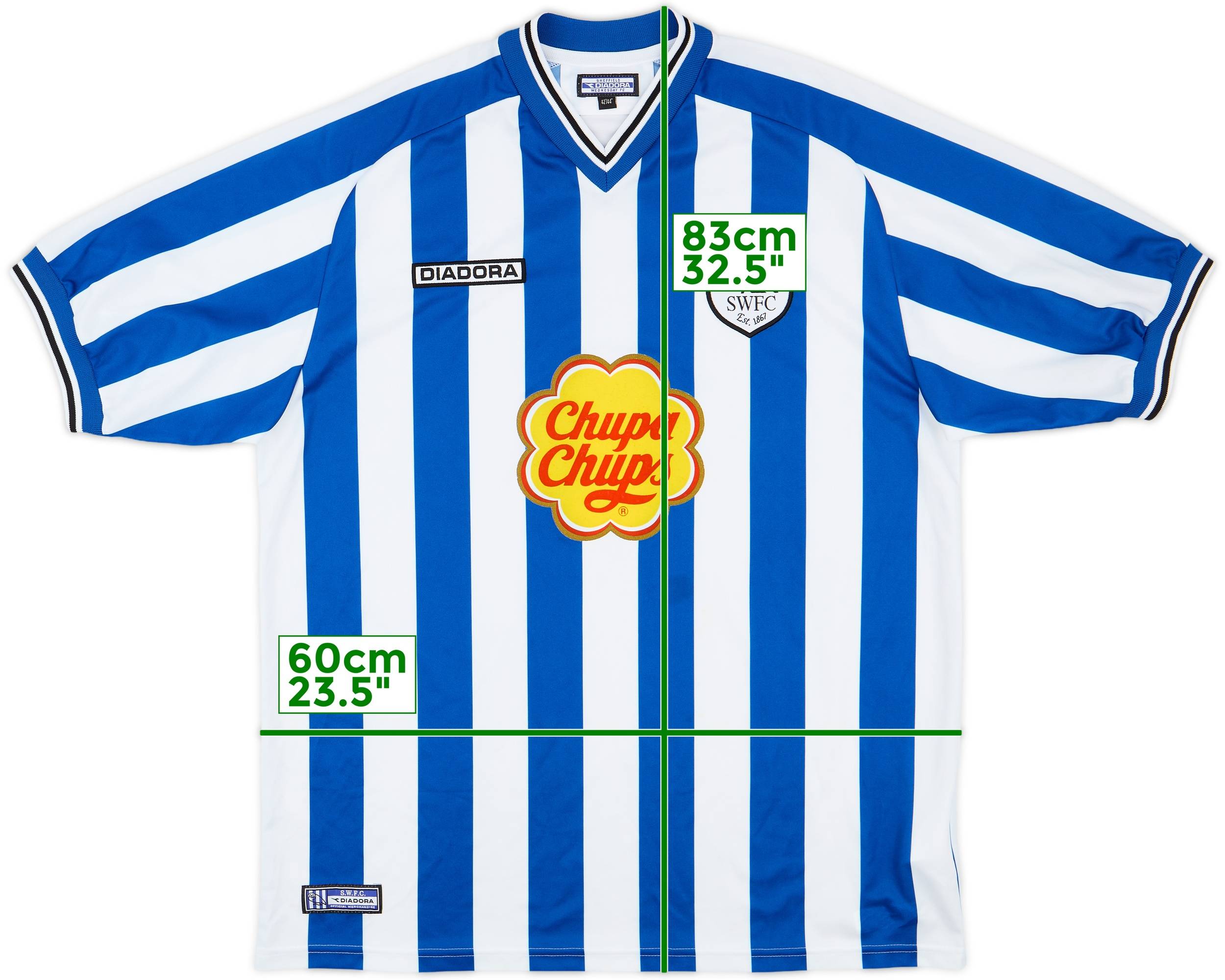 2001-03 Sheffield Wednesday Home Shirt - 10/10 - (L)