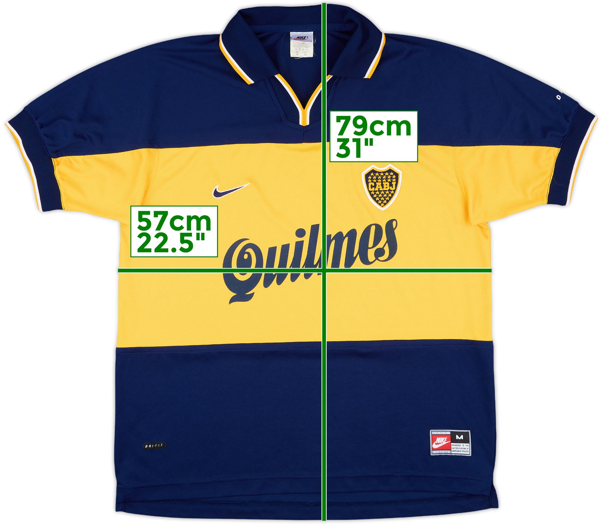 1998-00 Boca Juniors Home Shirt - 9/10 - (M)