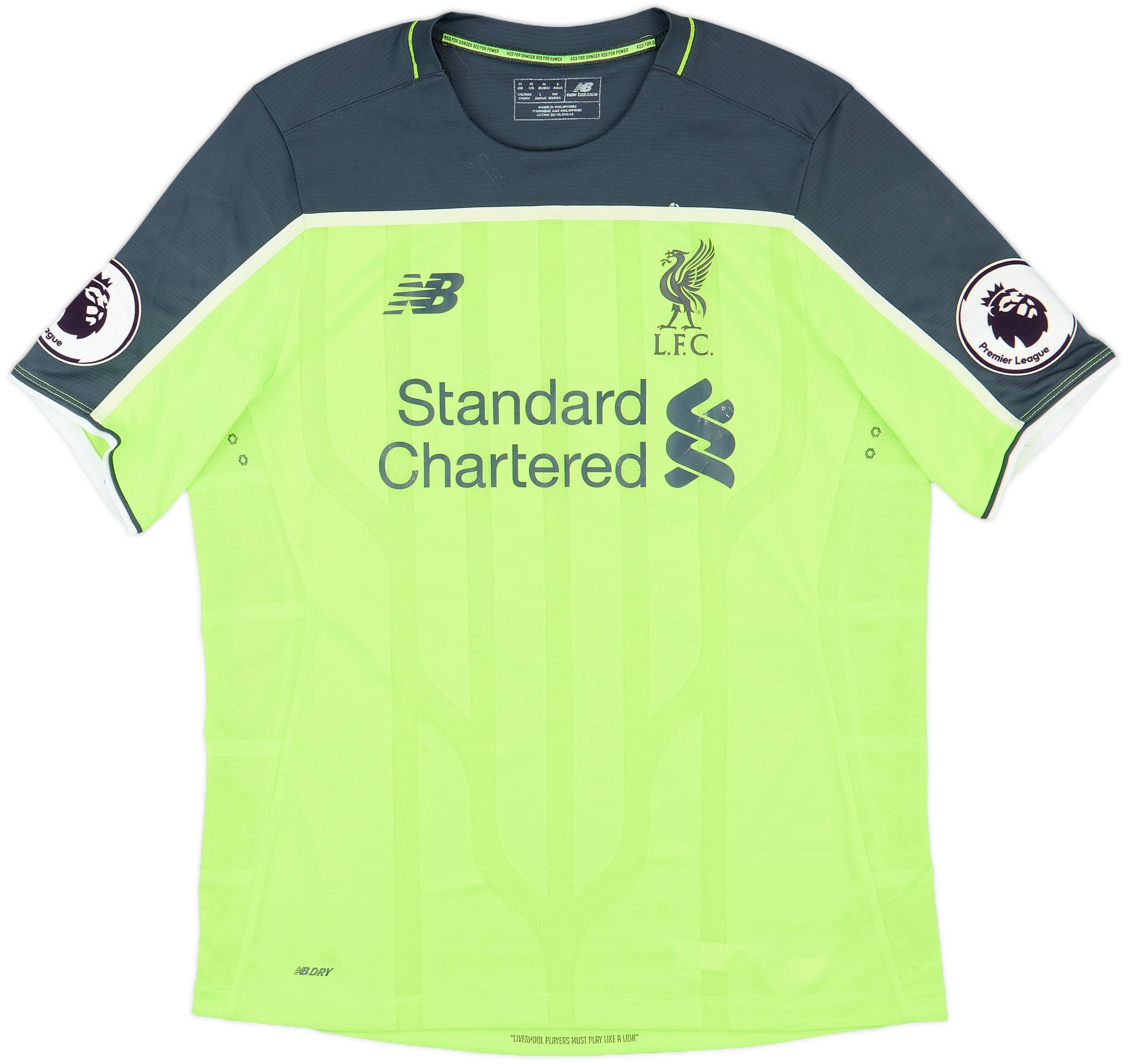 2016-17 Liverpool Third Shirt Lallana #20 - 7/10 - (M)