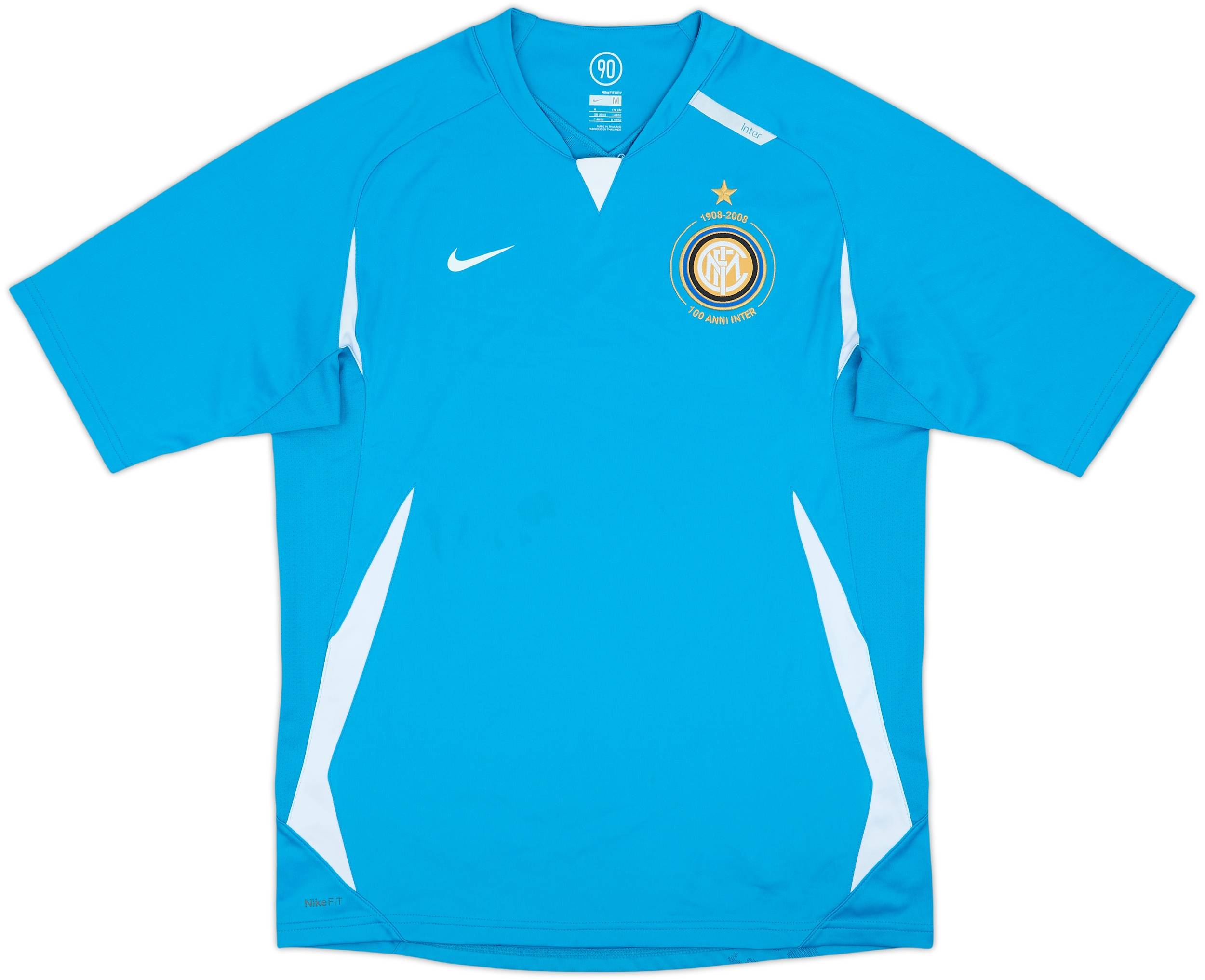 2007-08 Inter Milan Nike Training Shirt - 8/10 - (M)