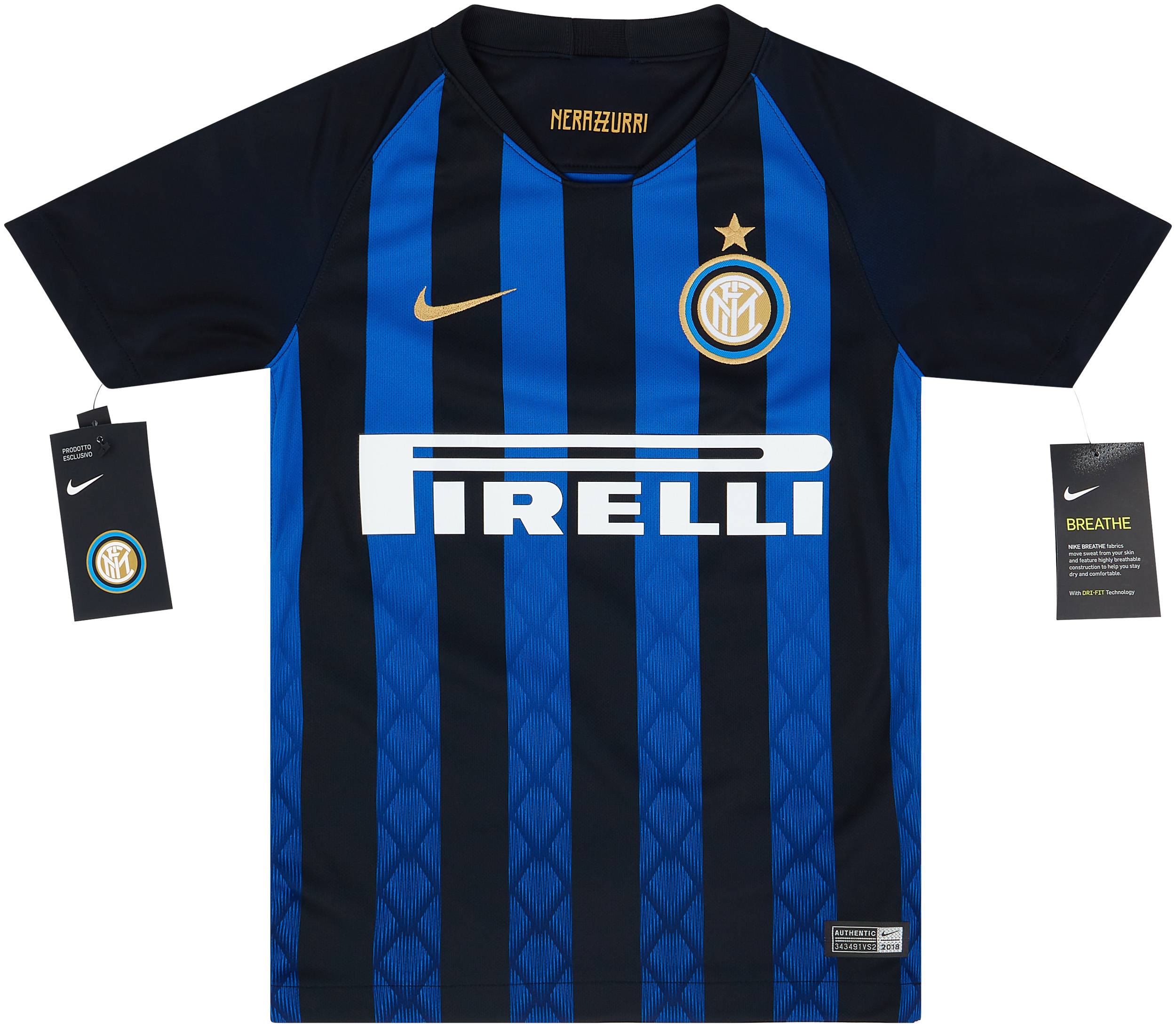 2018-19 Inter Milan Home Shirt - NEW - (XS.Kids)