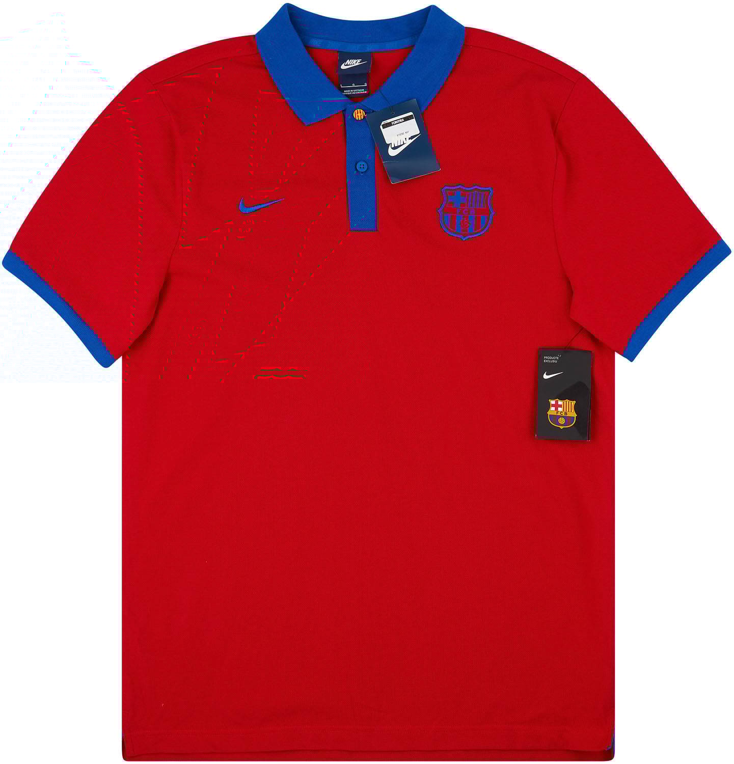 2016-17 Barcelona Nike Core Polo T-Shirt *w/Tags* L