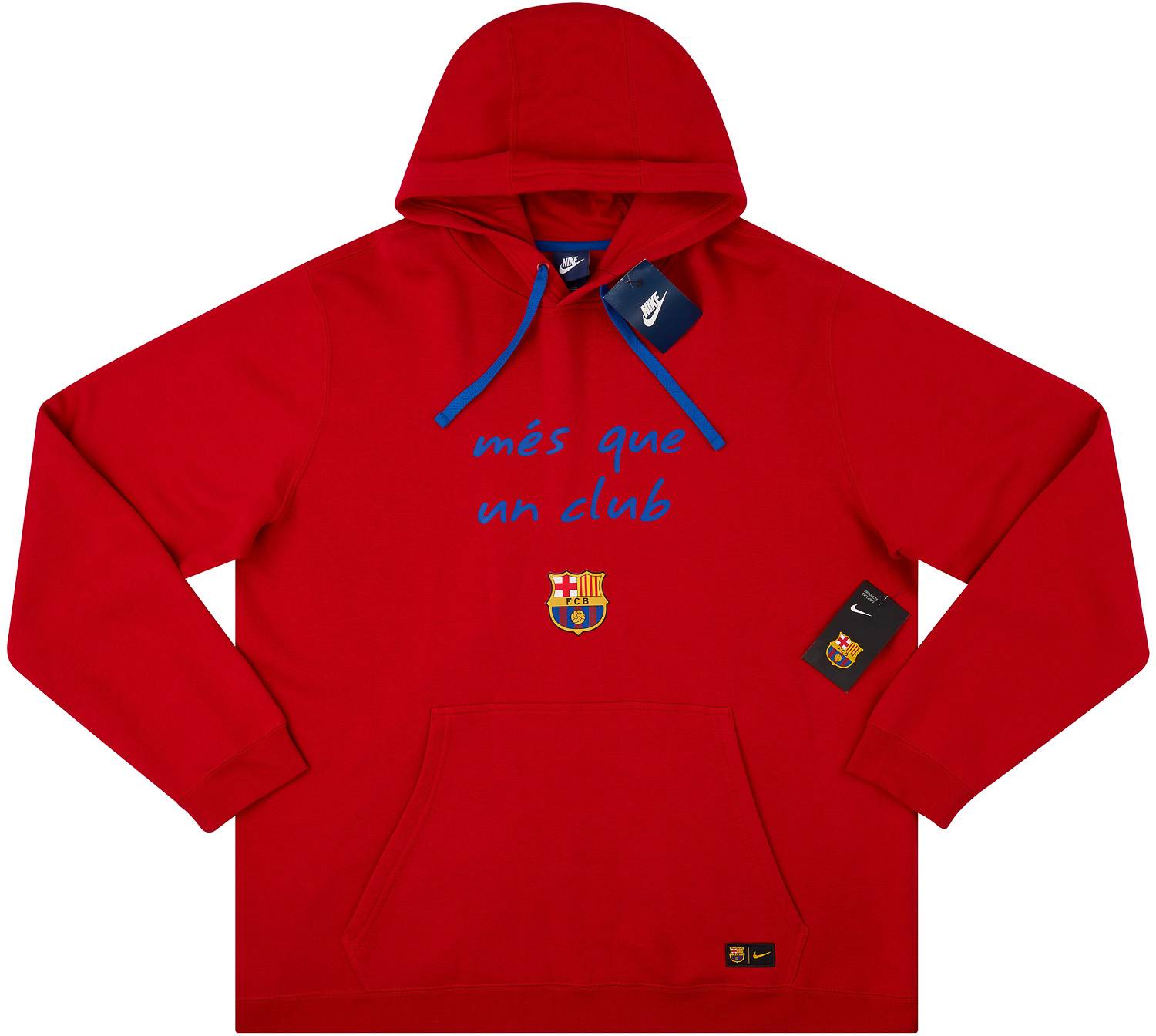 2016-17 Barcelona Nike Core Hooded Top *w/Tags* XXL