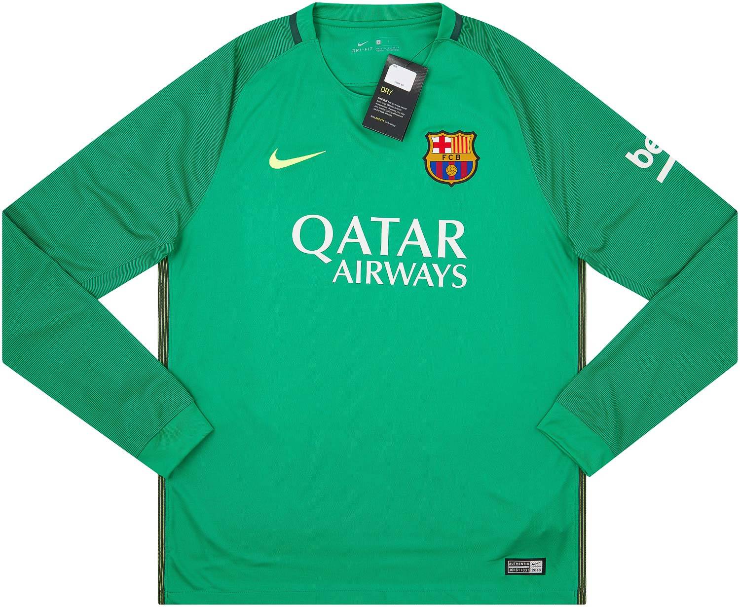 2016-17 Barcelona GK Shirt