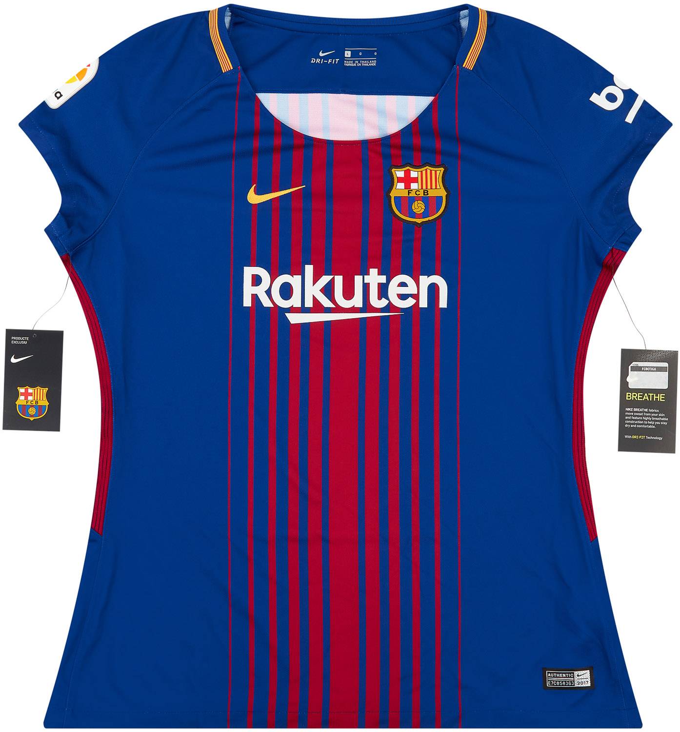 2017-18 Barcelona Home Shirt Womens
