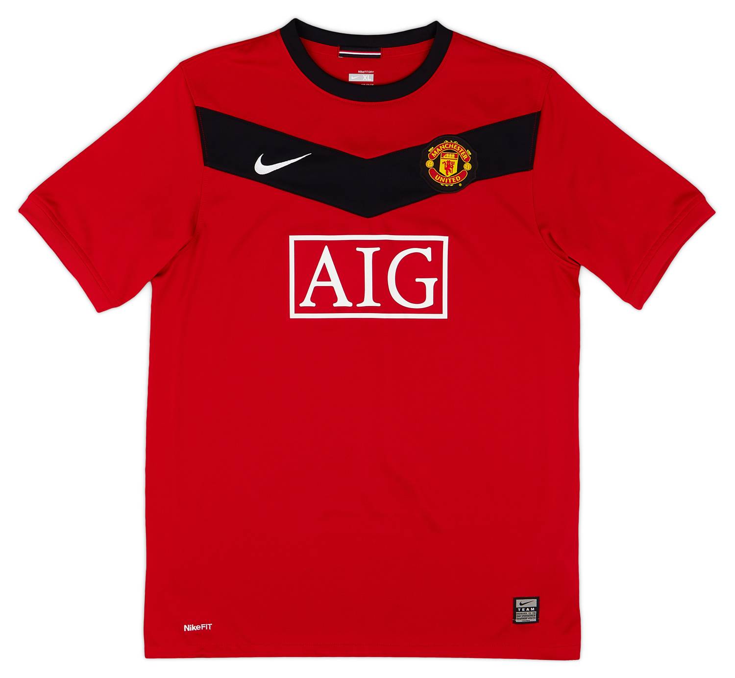 2009-10 Manchester United Home Shirt (S.Kids)