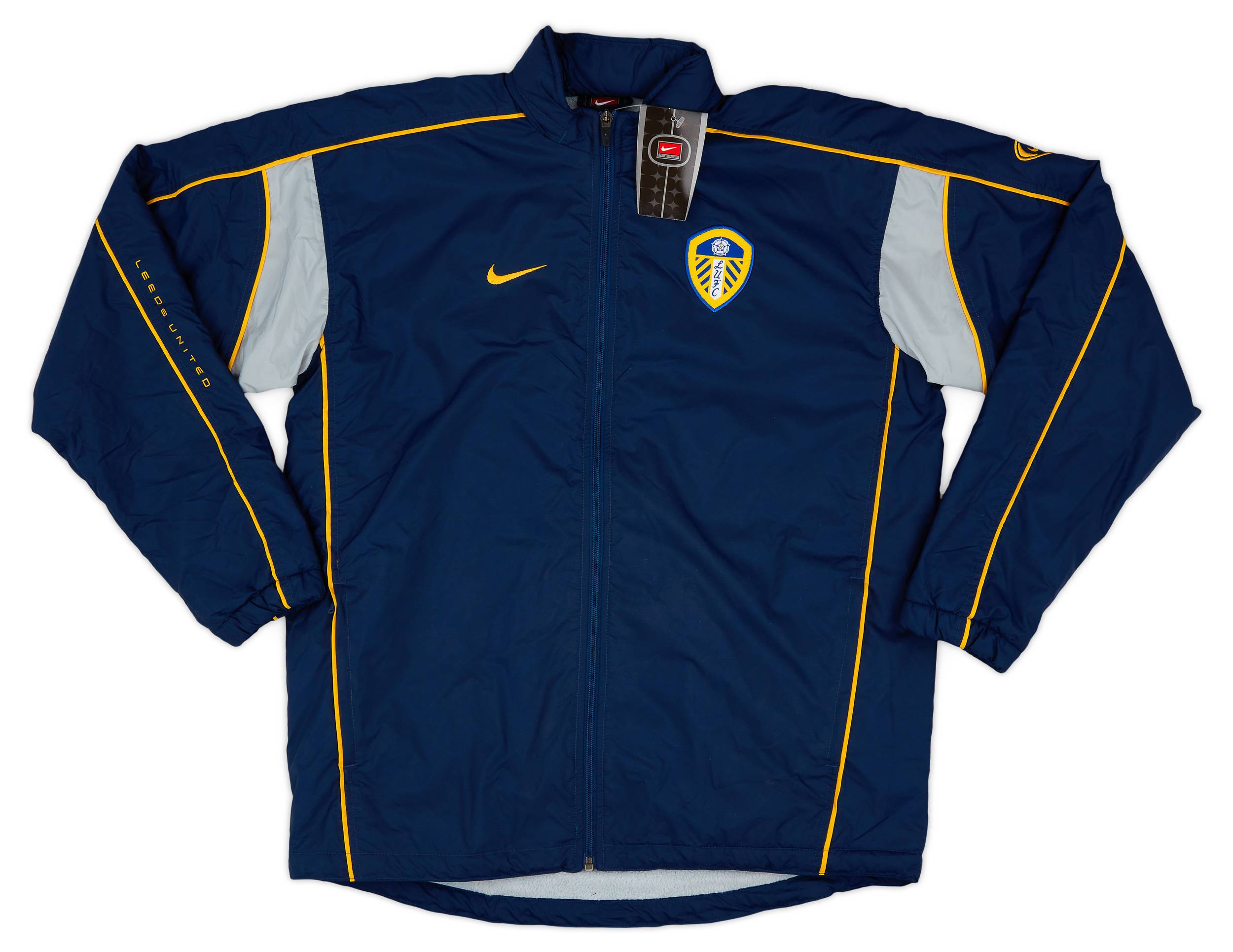 2001 02 Leeds United Nike Rain Jacket XL