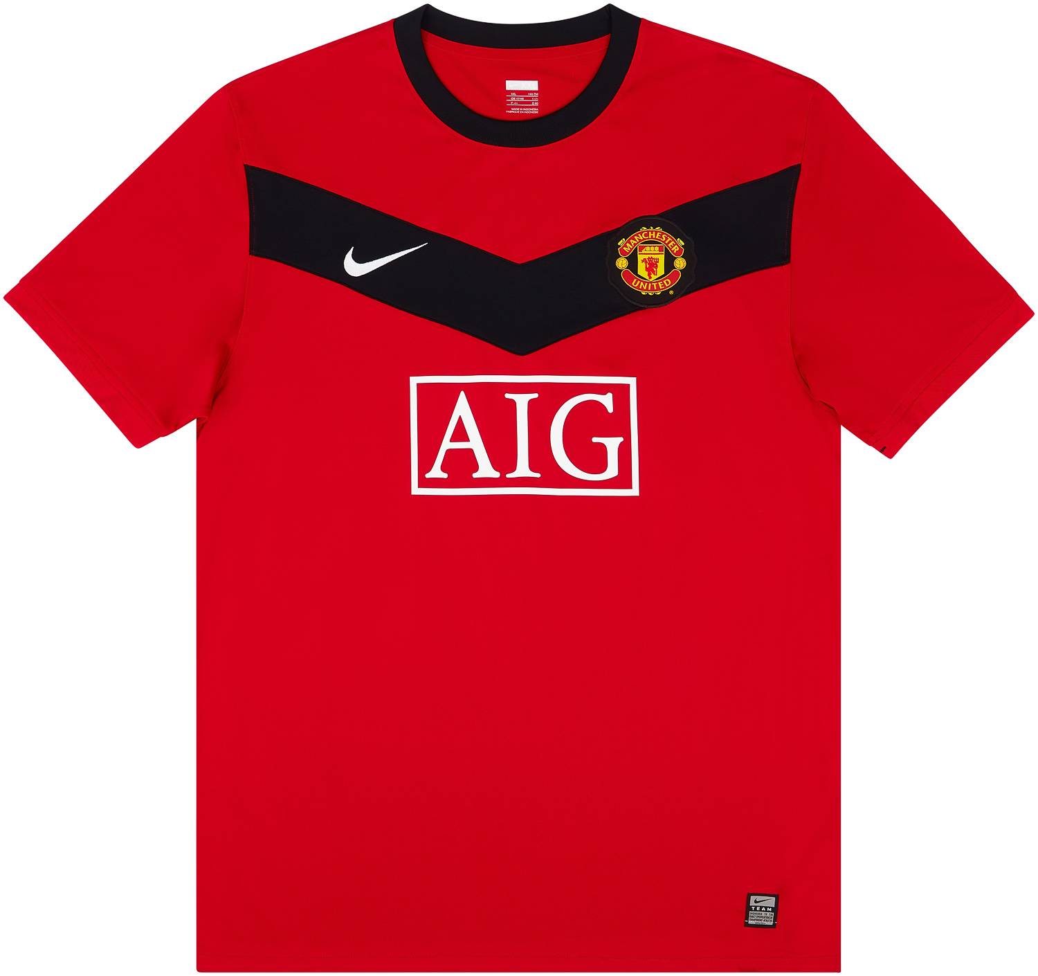 2009-10 Manchester United Player Issue Home Shirt XXL
