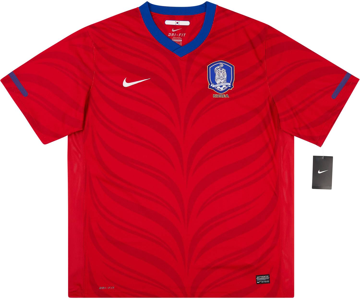 ウェア VINTAGE KOREA SOCCER SHIRT Classic Soccer Jersey: 2002 South Korea Retro Soccer Jersey