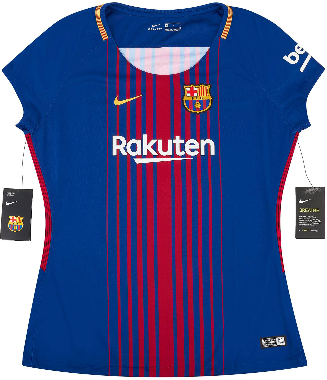 2017-18 Barcelona Home Shirt Womens