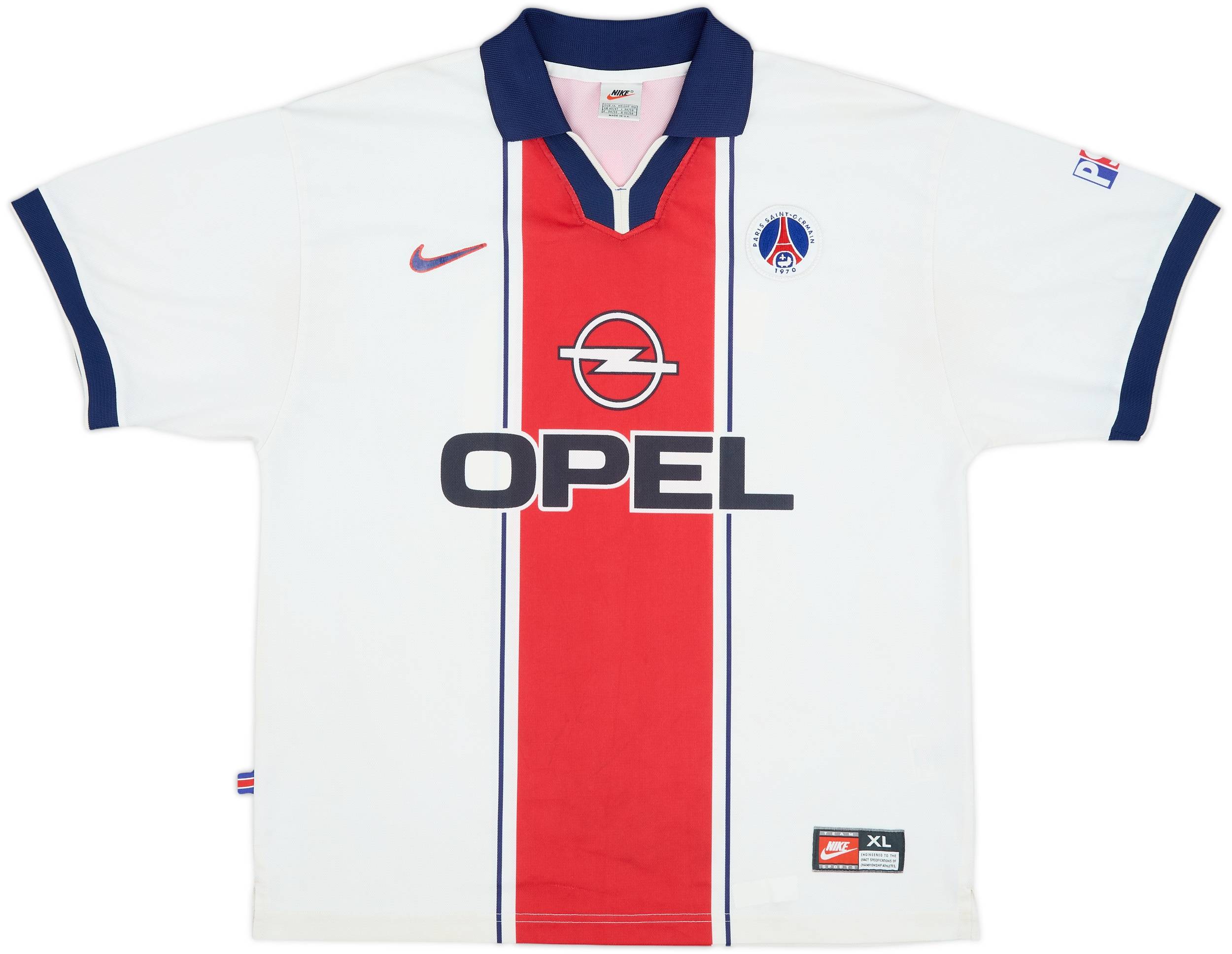 1997-98 Paris Saint-Germain Away Shirt Rai #10 - 6/10 - (XL)
