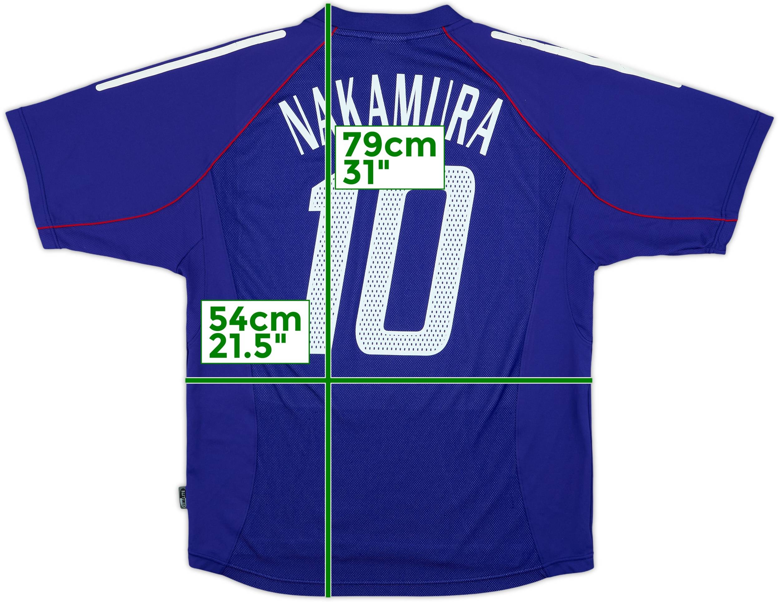 2002-04 Japan Home Shirt Nakamura #10 - 6/10 - (XL)