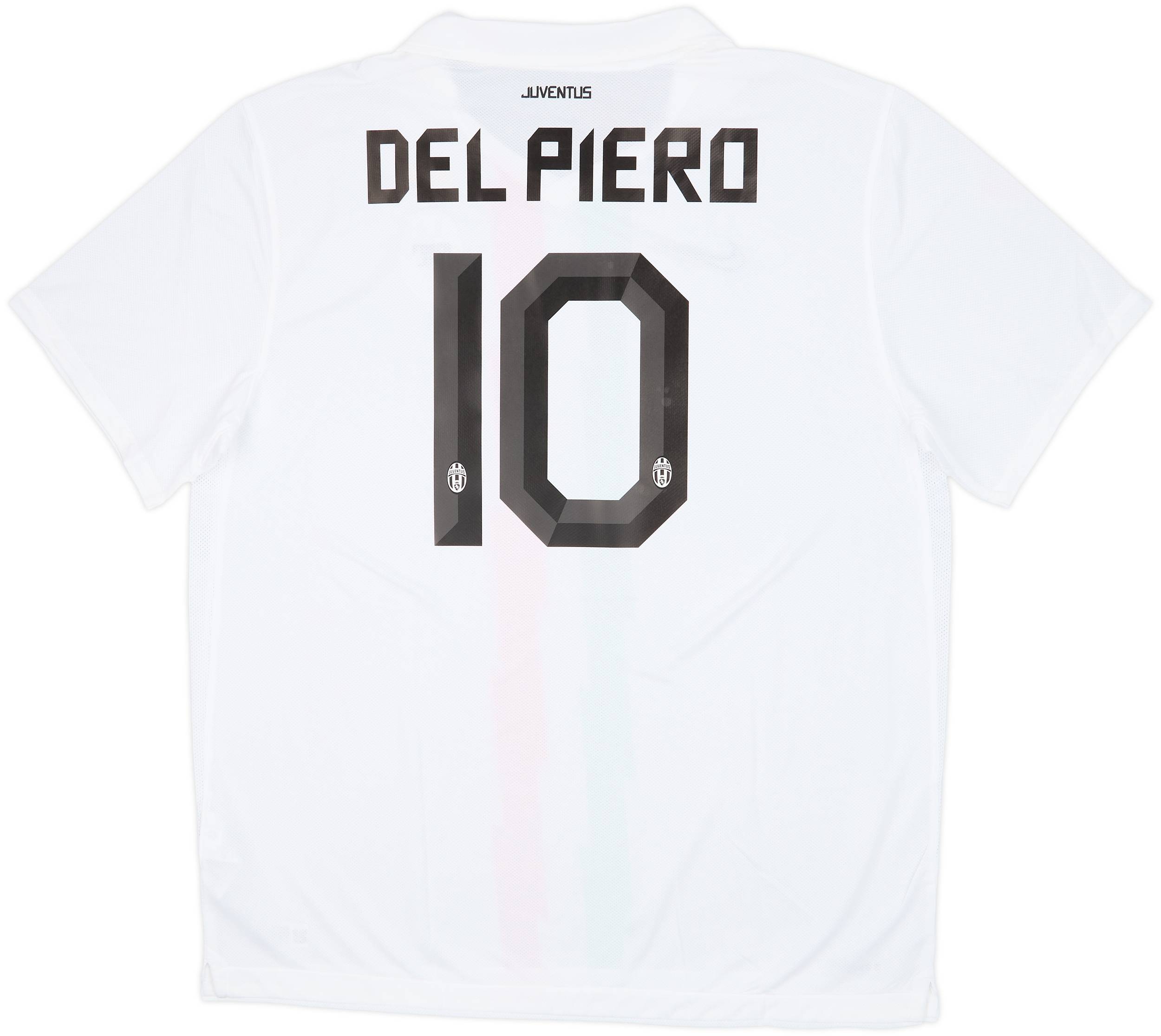 Juventus DEL PIERO 10番シャツ 2008-09 Juventus Home Shirt Del Piero #10 - 6/10 - (M)