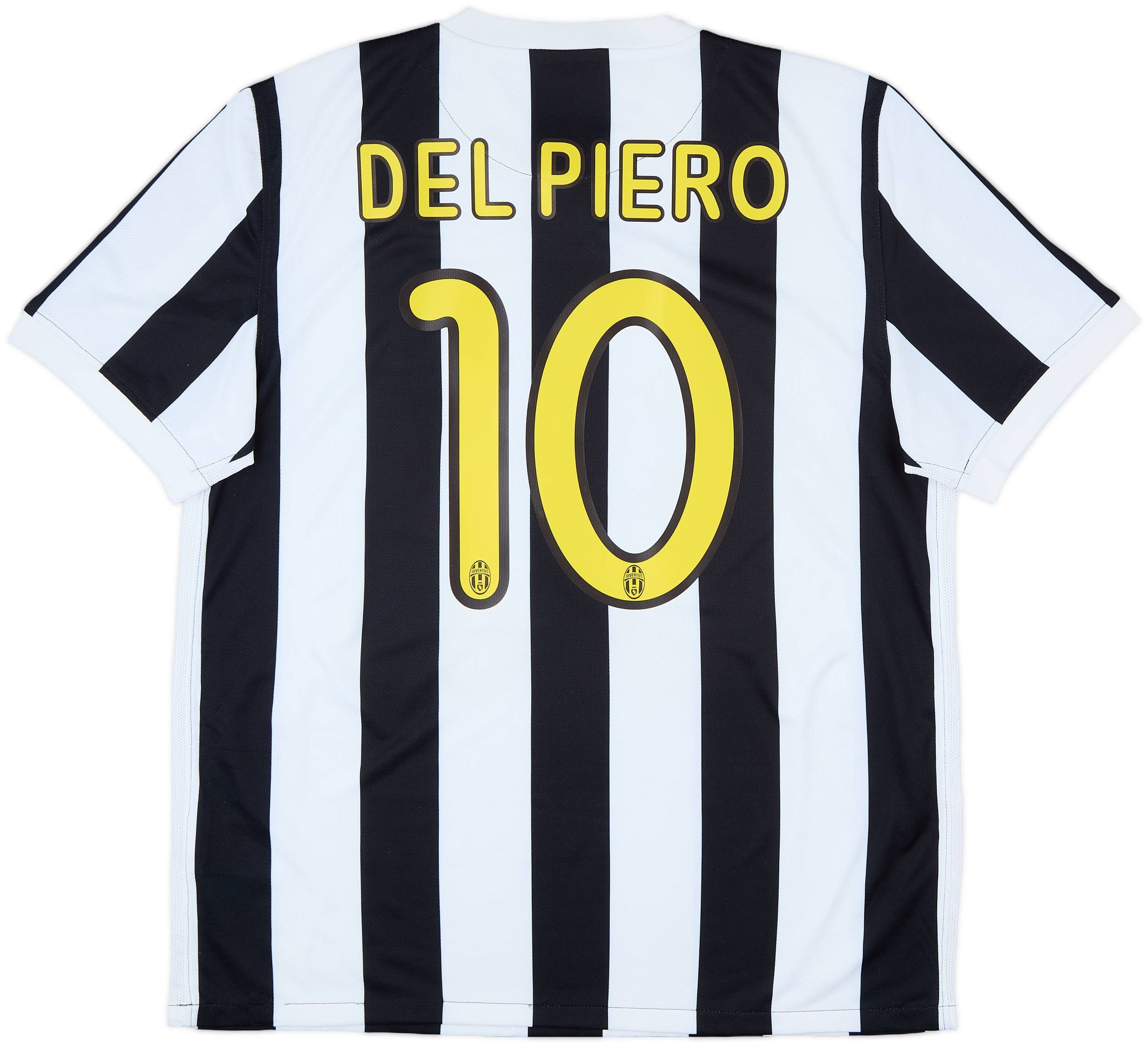 2009-10 Juventus Home Shirt Del Piero #10 - 7/10 - (L)