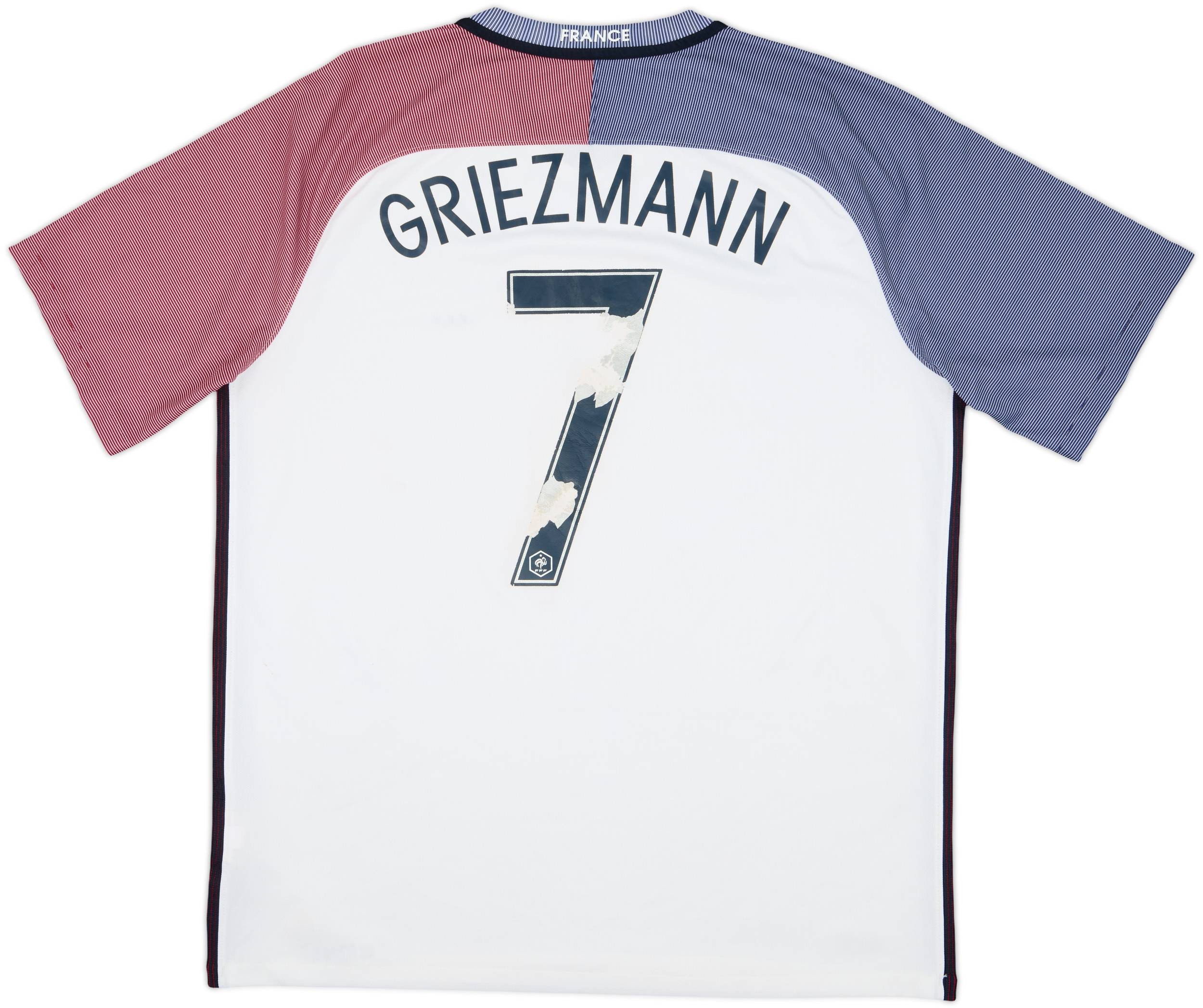 2016-17 France Away Shirt Greizmann #7 - 4/10 - (XL)
