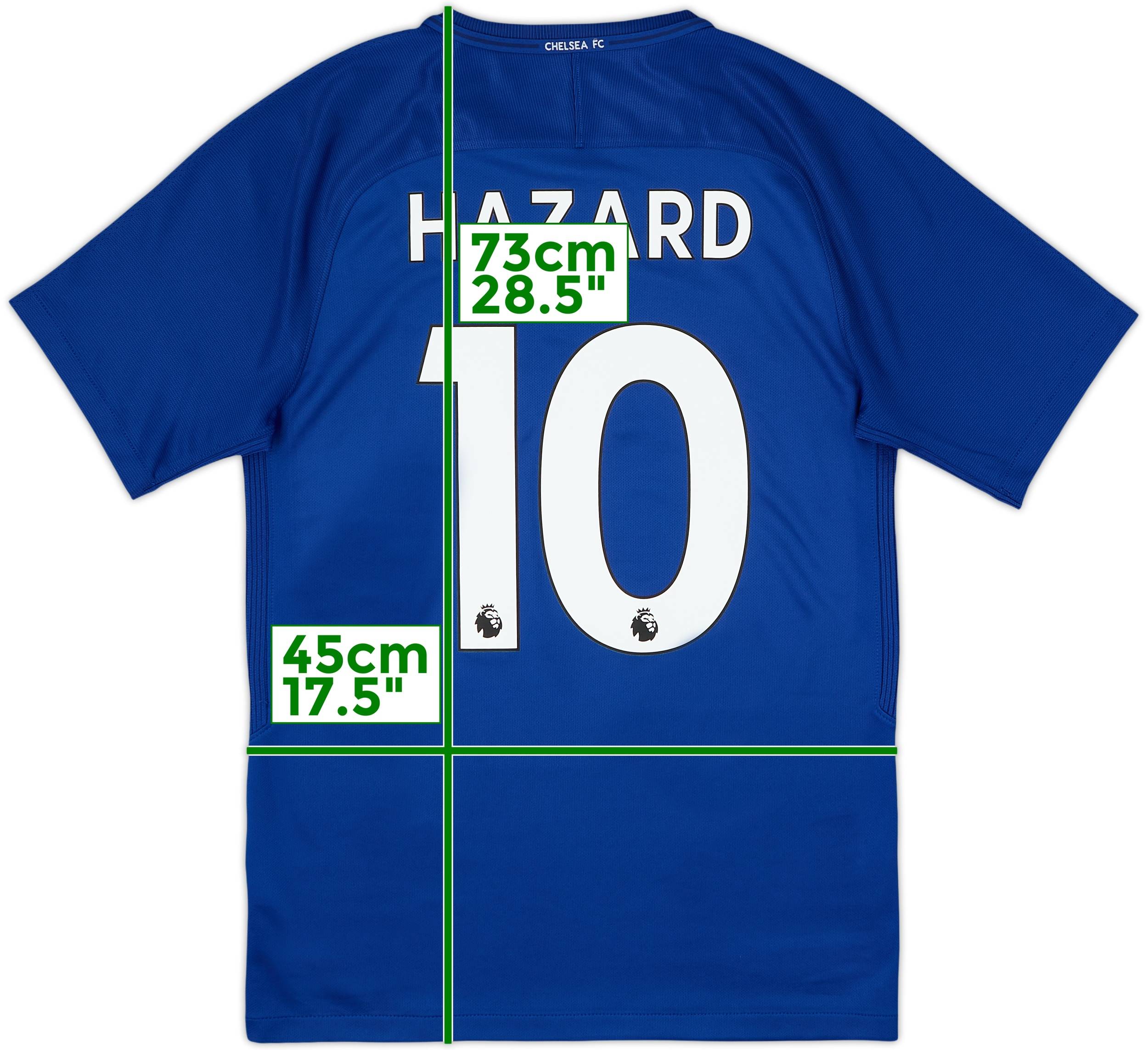 2017-18 Chelsea Home Shirt Hazard #10 - 9/10 - (S)
