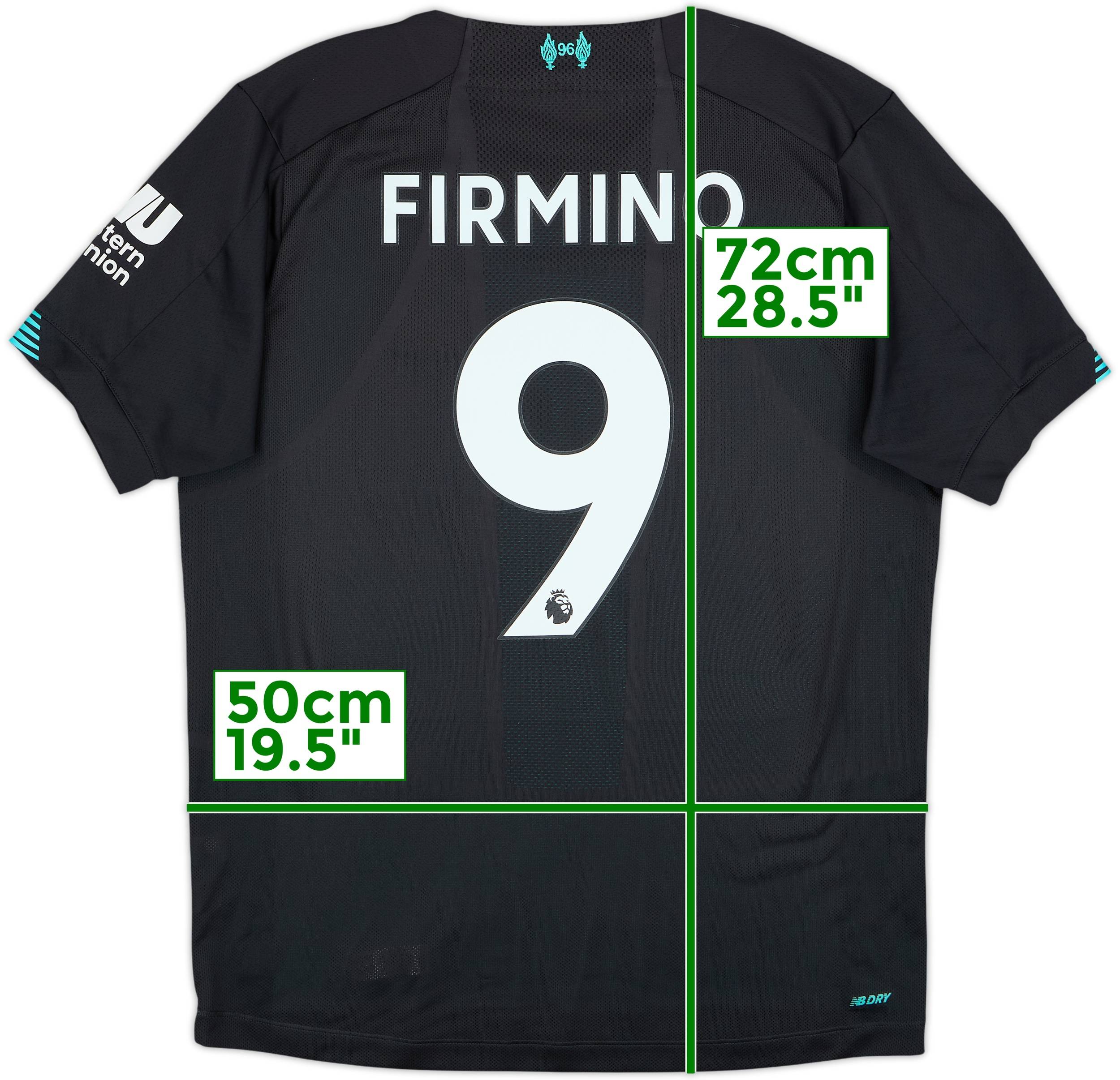 2019-20 Liverpool Third Shirt Firmino #9 - 9/10 - (M)