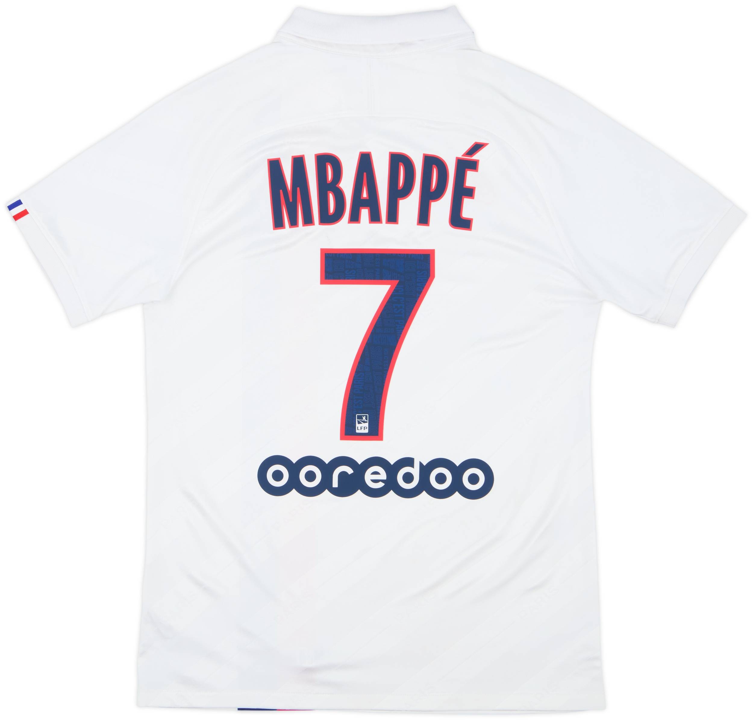 選手支給品 パリ・サンジェルマン 19-20 Mbappé 7 シャツ 選手支給品