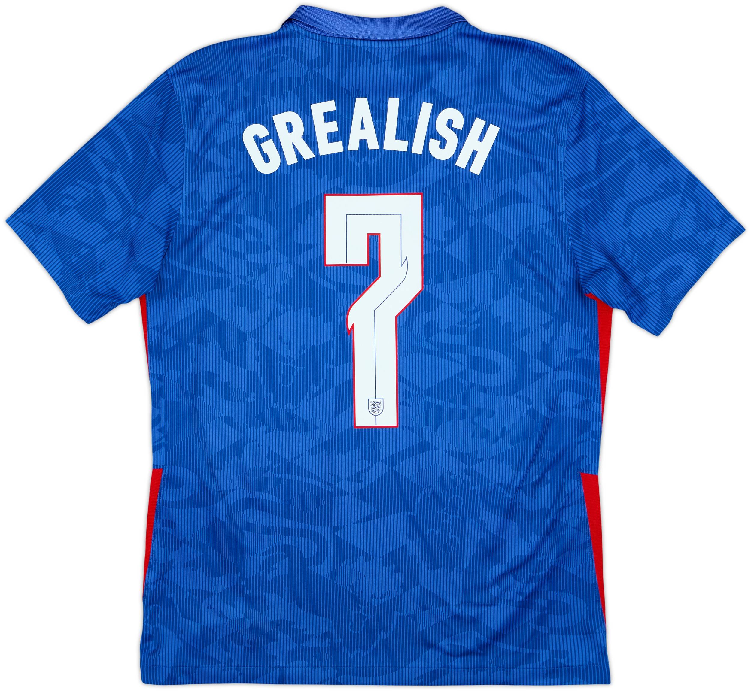 2020-21 England Away Shirt Grealish #7 - 5/10 - (M)