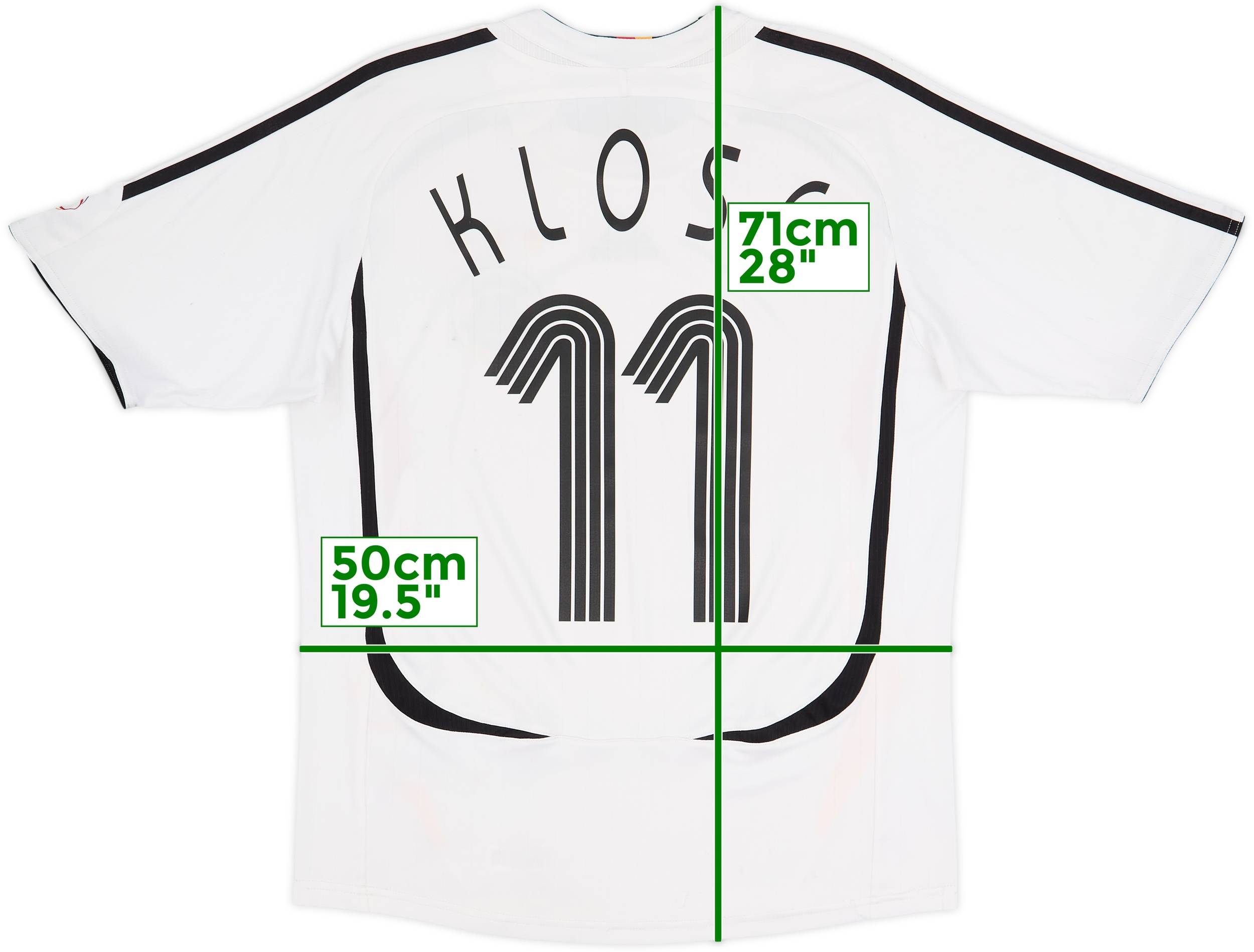 2005-07 Germany Home Shirt Klose #11 - 7/10 - (XL.Boys)