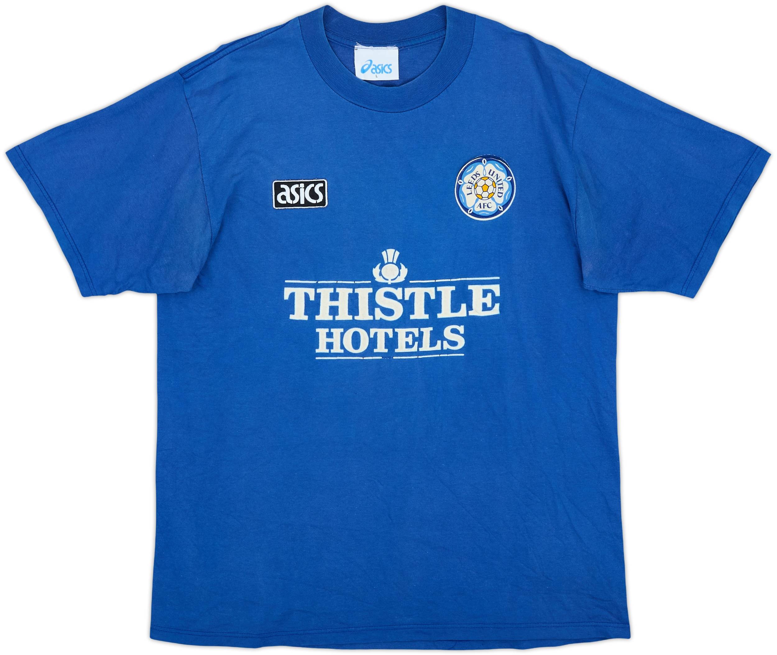1993-94 Leeds United Asics Training Tee - 4/10 - (L)