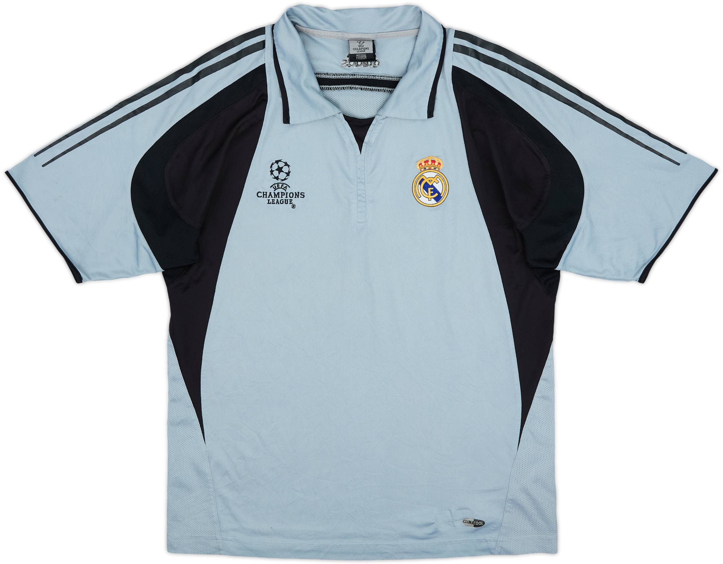 2004-05 Real Madrid CL adidas Training Shirt - 8/10 - (M/L)