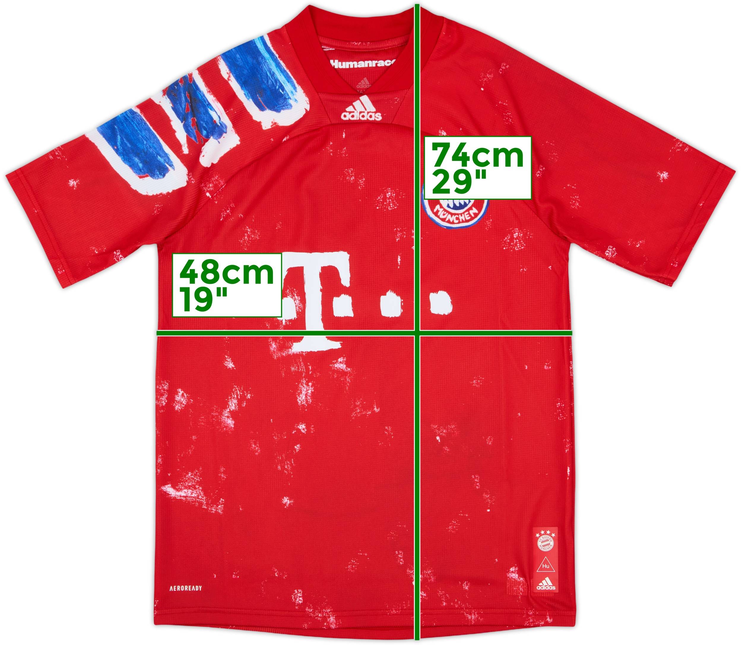 2020-21 Bayern Munich adidas x Humanrace Fourth Shirt - 9/10 - (XL