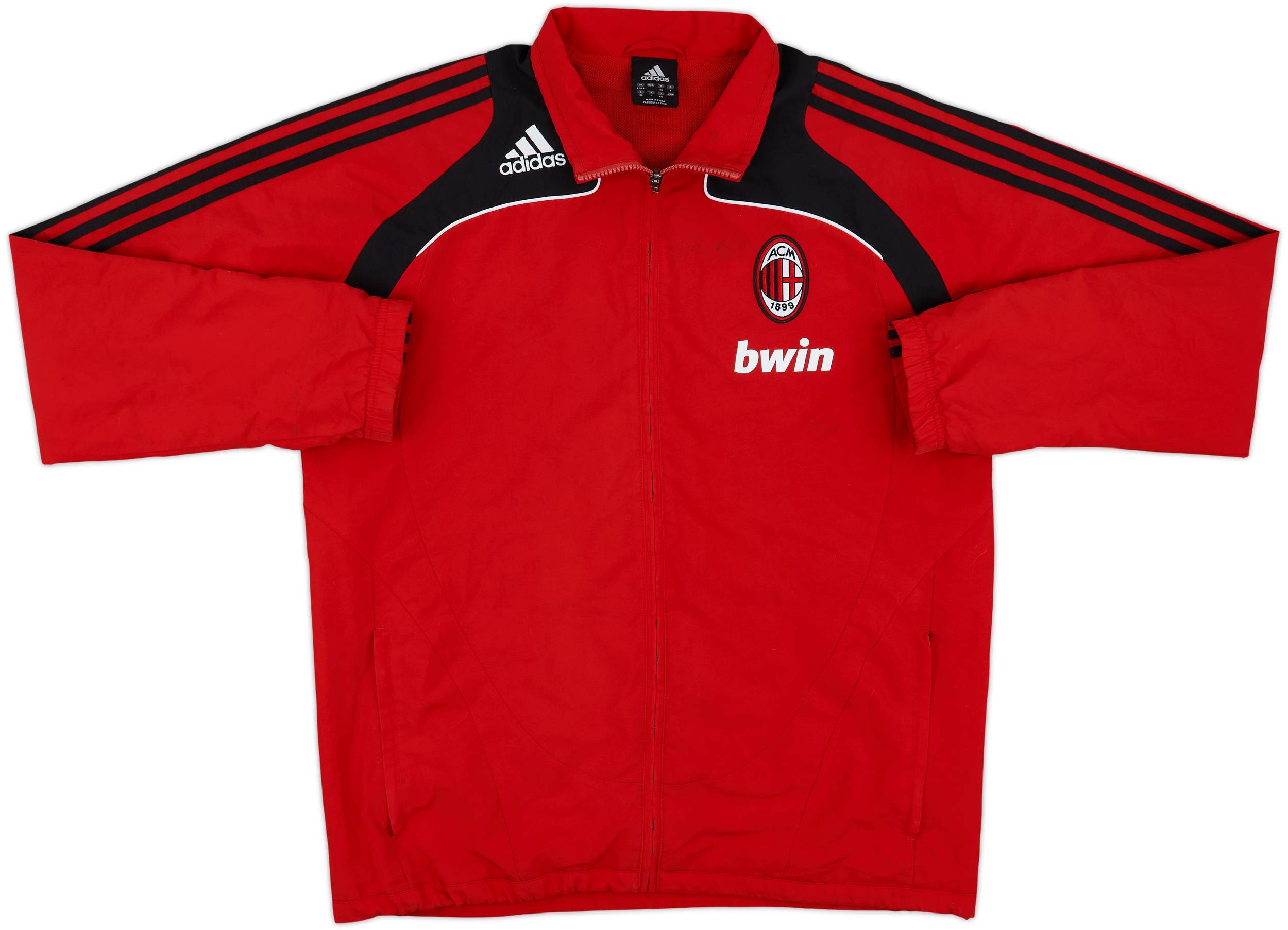 ベッカム　菅田将暉着　08-09 AC MILAN track jacket L ベッカム菅田将暉着08-09 AC MILAN track jacket L