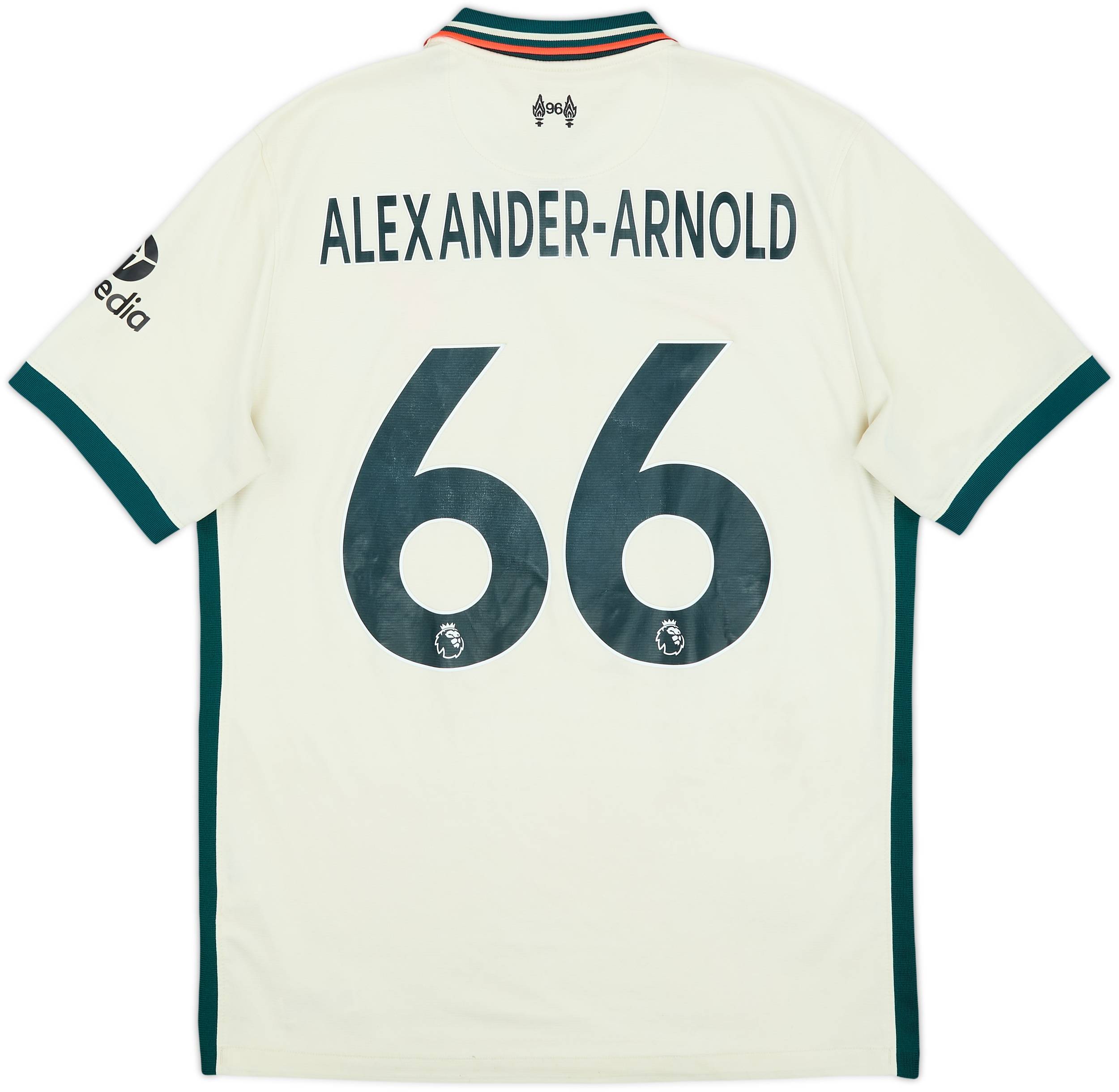 2021-22 Liverpool Away Shirt Alexander-Arnold #66 - 5/10 - (M)