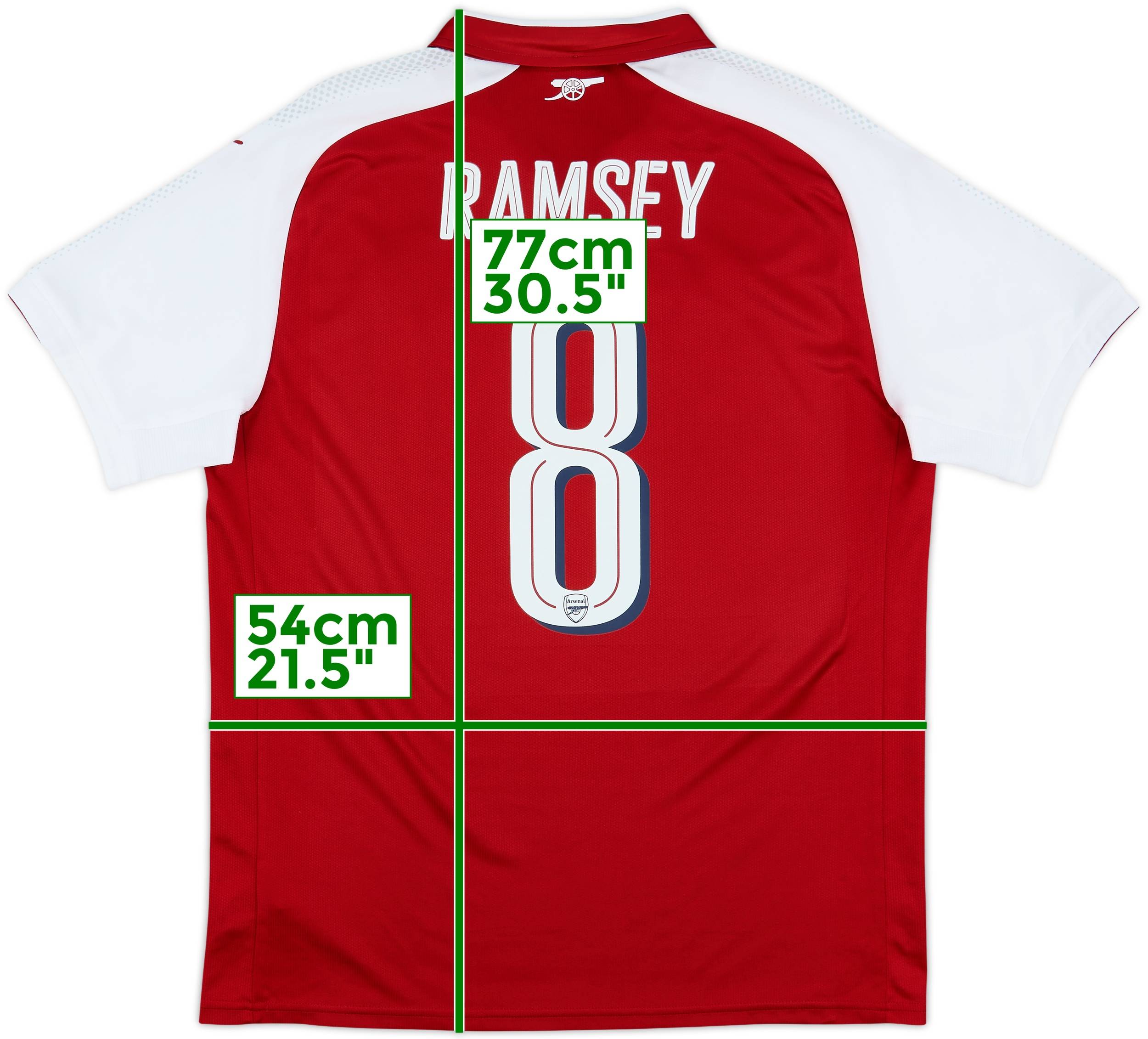 アーセナル RAMSEY 8 正規品 M 2017 FAカップファイナル　シャツ アーセナル RAMSEY 8 正規品 M 2017 FAカップファイナル シャツ