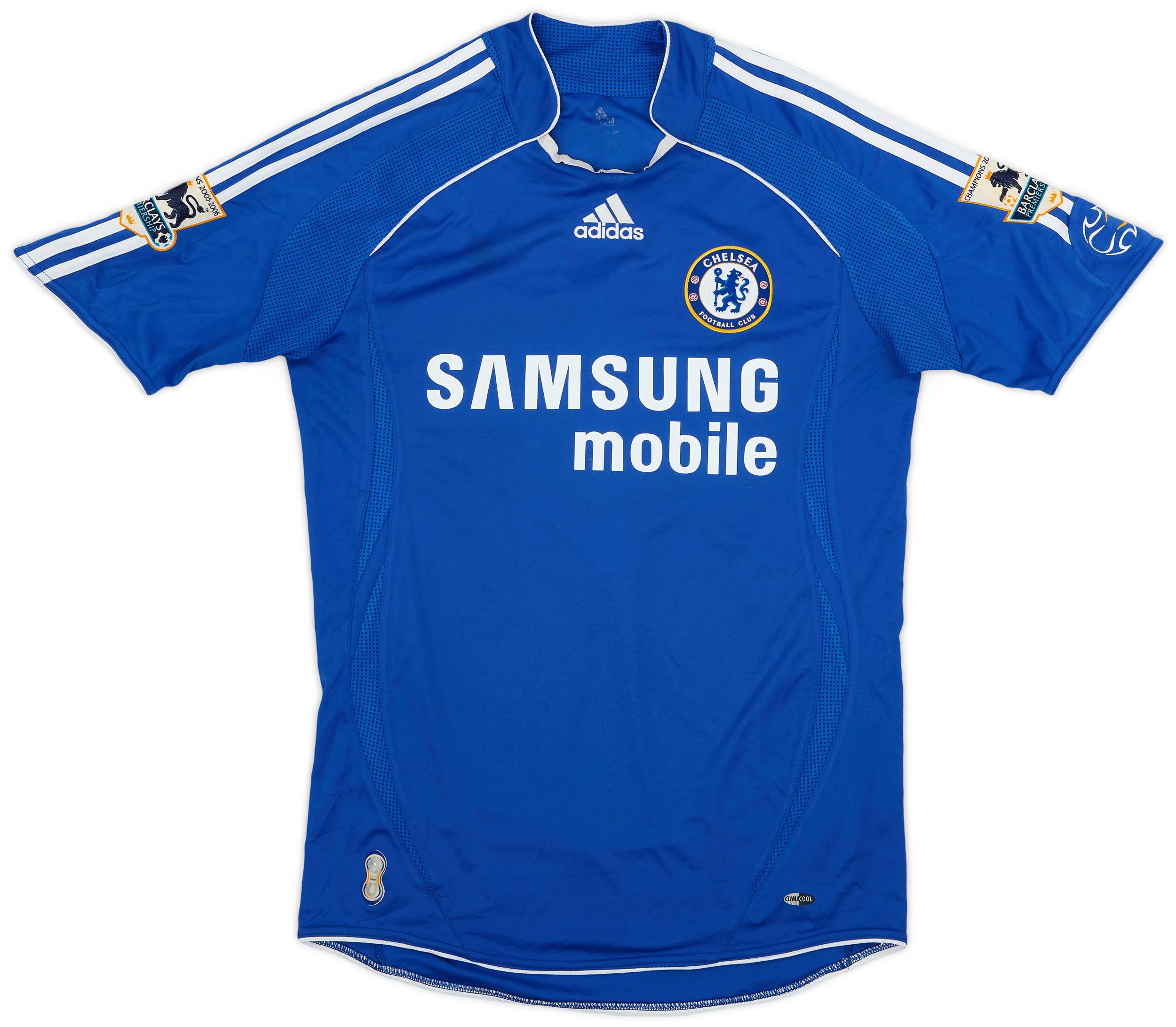 adidas ユニフォーム エッシェンチェルシー 06-08 ホーム 2006-08 Chelsea Home Shirt Essien #5 - 4/10 - (XS)