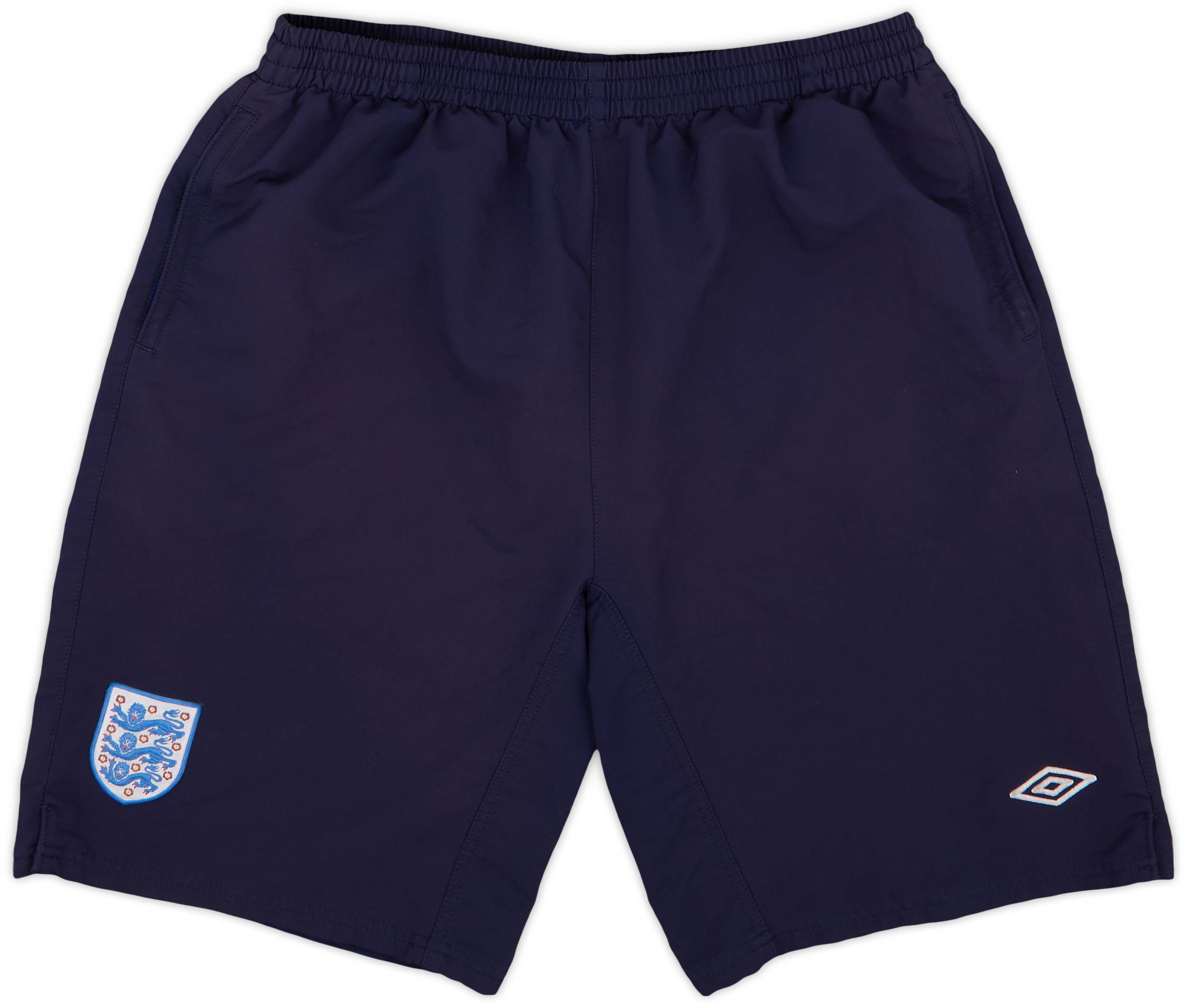 2009-10 England Umbro Training Shorts - 6/10 - (XL)