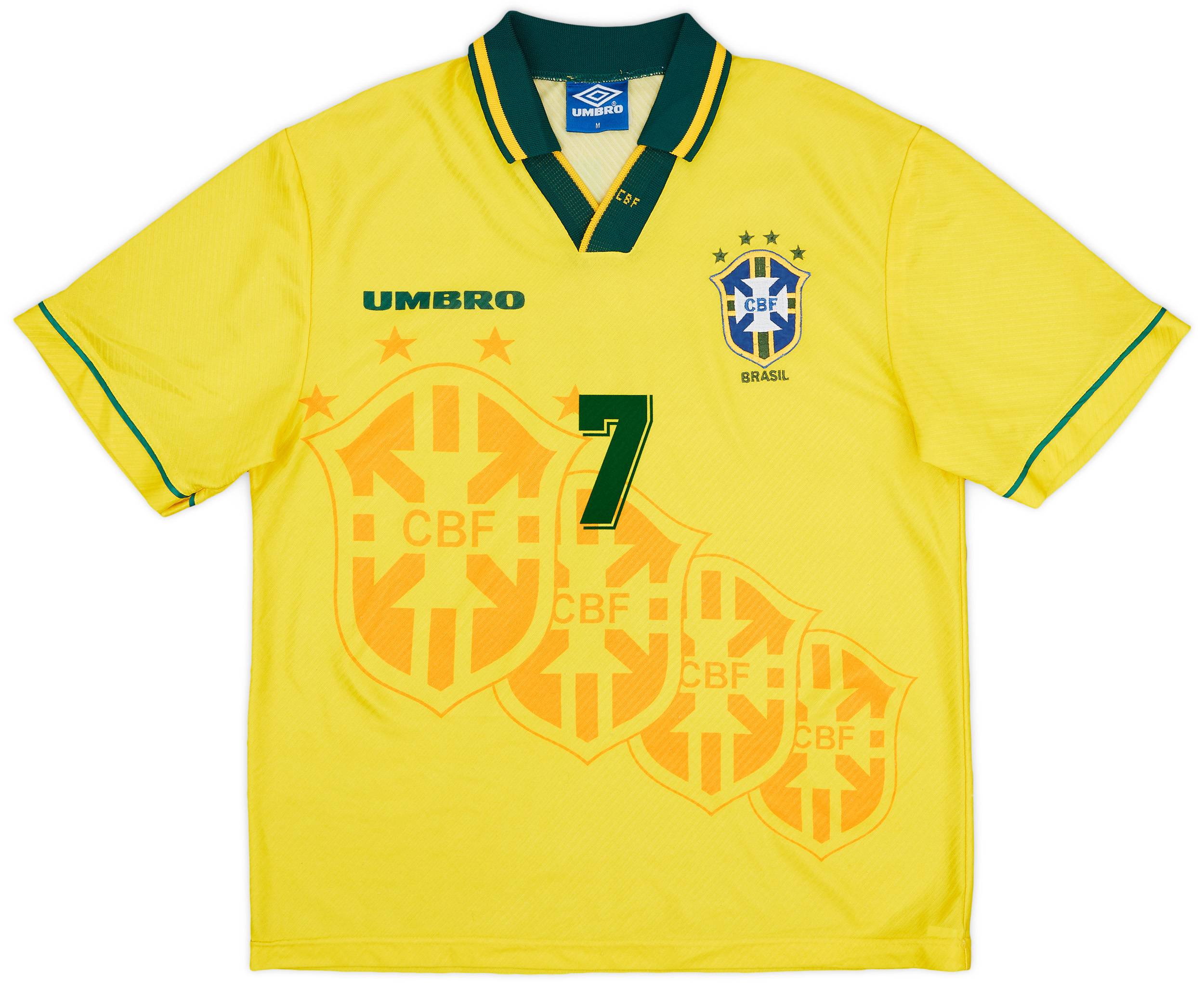 UMBRO 94年　ブラジル代表　7番　Bebeto べベット　ゲームシャツ s-l400.jpg